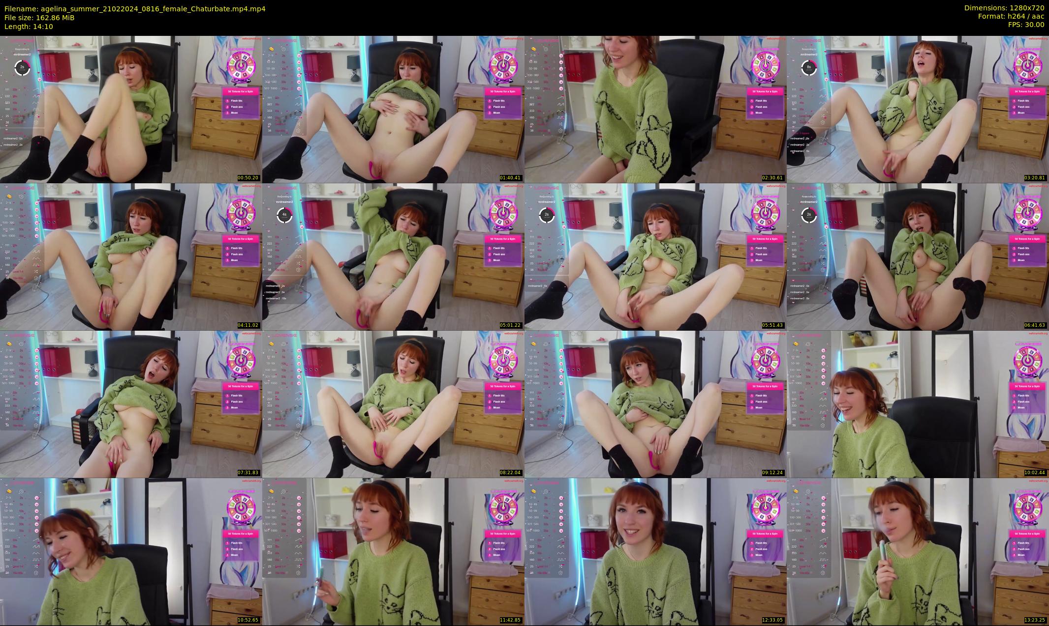 agelina_summer — 15 minute Chaturbate female cam show recording, 720p, Feb 21, 2024