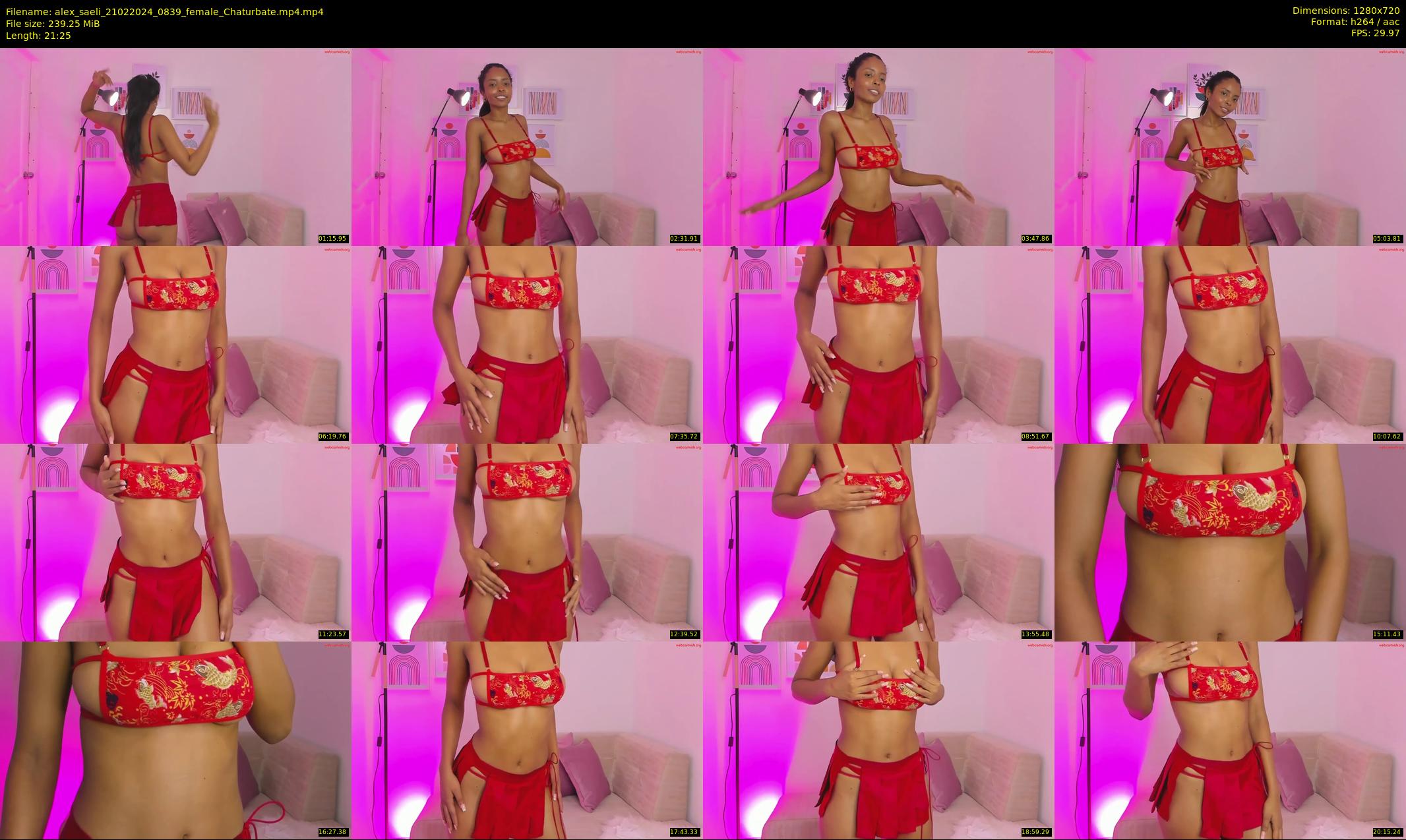alex_saeli — 22 minute Chaturbate female cam show recording, 720p, Feb 21, 2024
