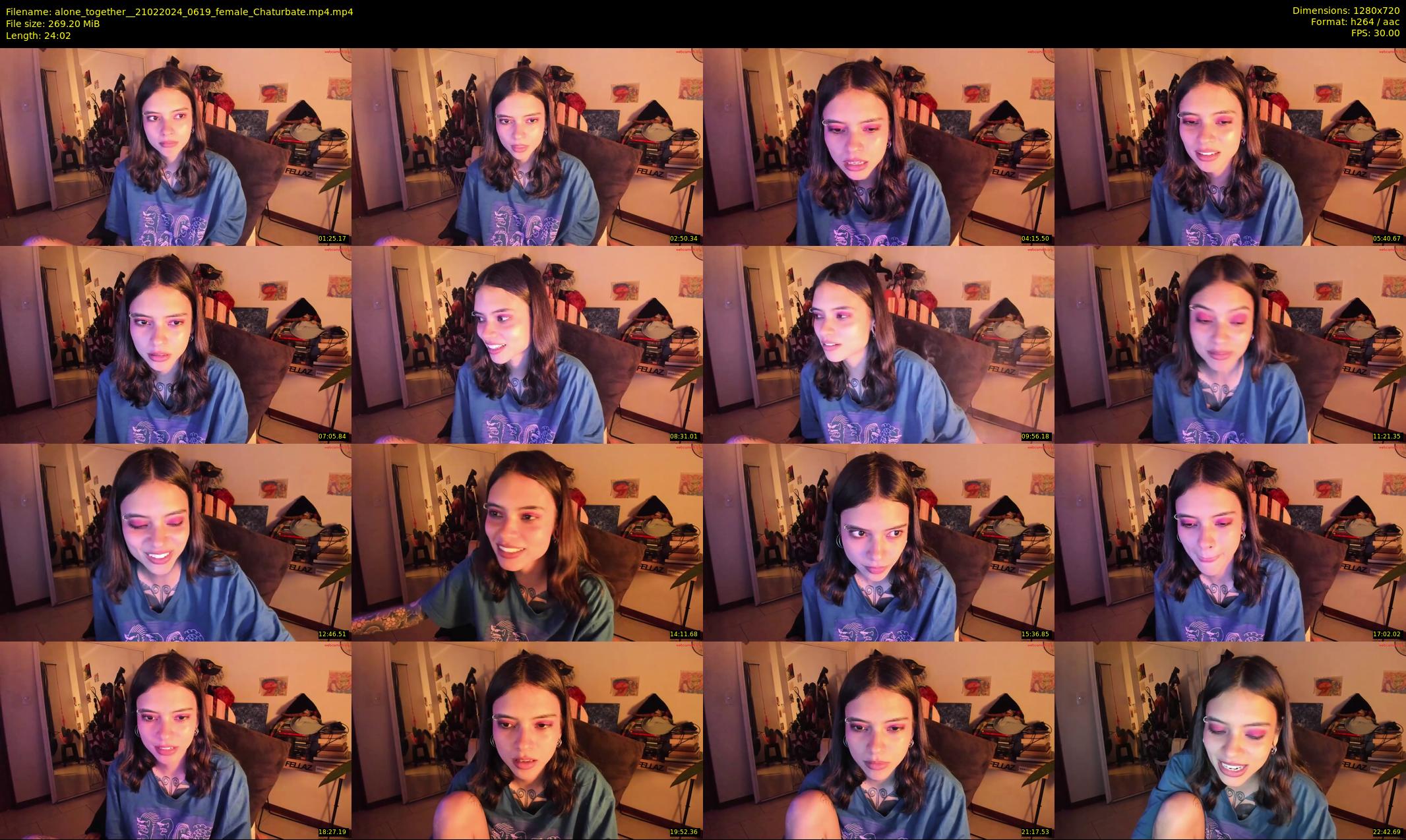 alone_together_ — 25 minute Chaturbate female cam show recording, 720p, Feb 21, 2024