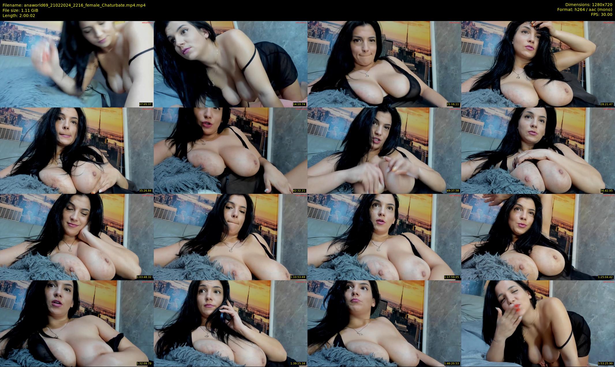 anaworld69 — 121 minute Chaturbate female cam show recording, 720p, Feb 21, 2024