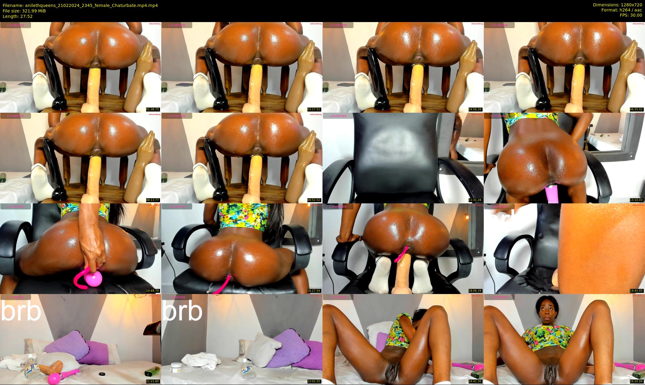 anilethqueens — 28 minute Chaturbate female cam show recording, 720p, Feb 21, 2024