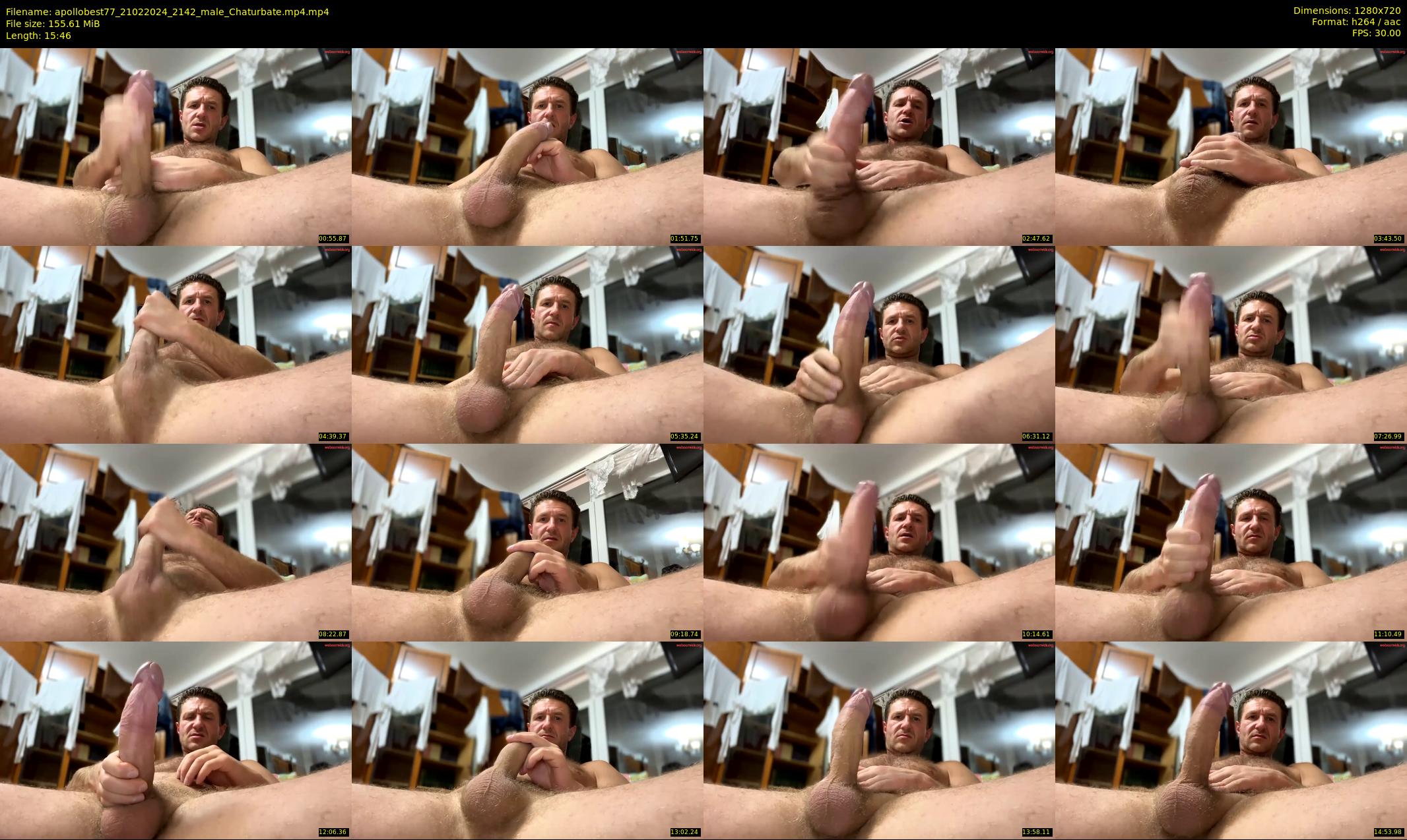 apollobest77 — 16 minute Chaturbate male cam show recording, 720p, Feb 21, 2024