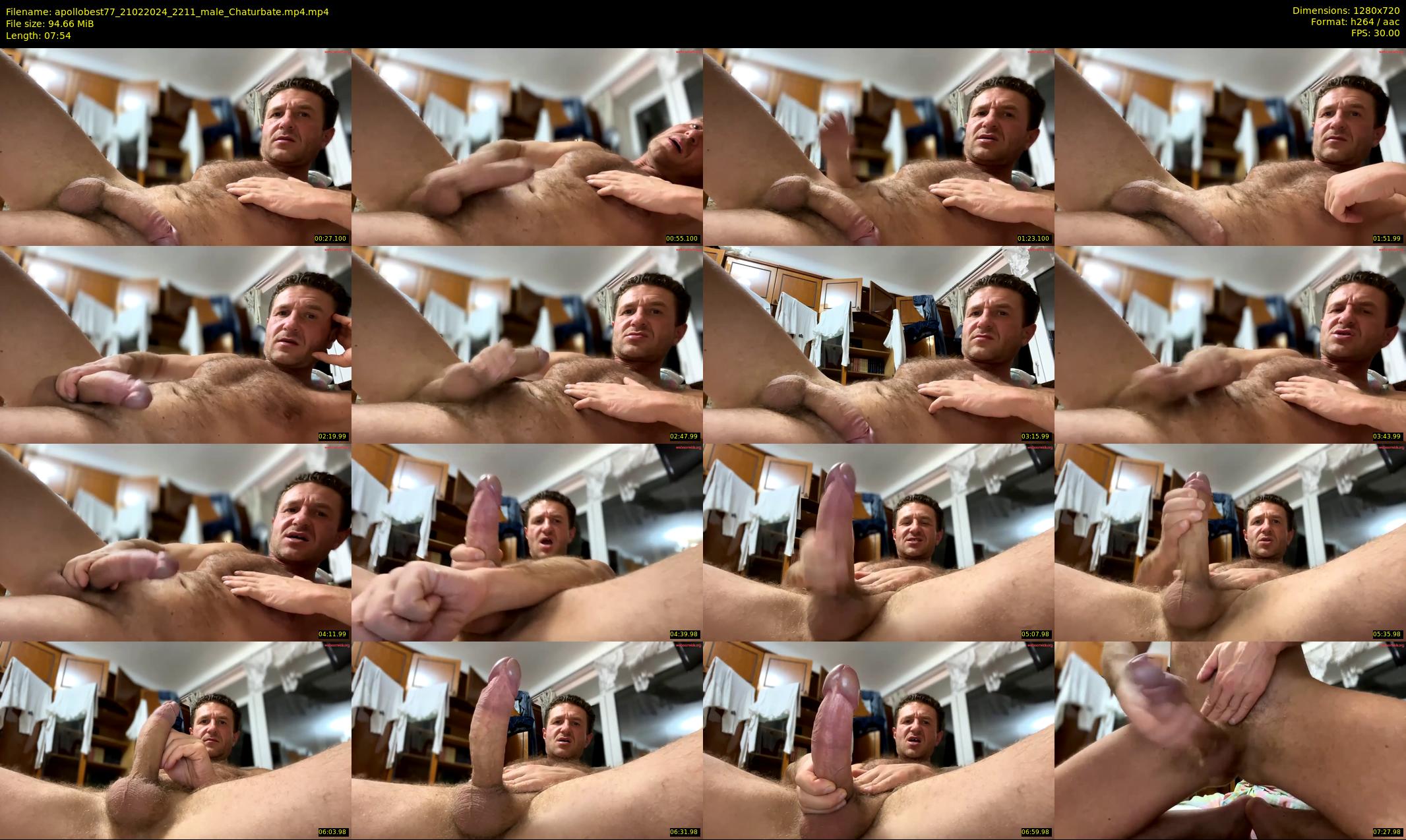 apollobest77 — 8 minute Chaturbate male cam show recording, 720p, Feb 21, 2024