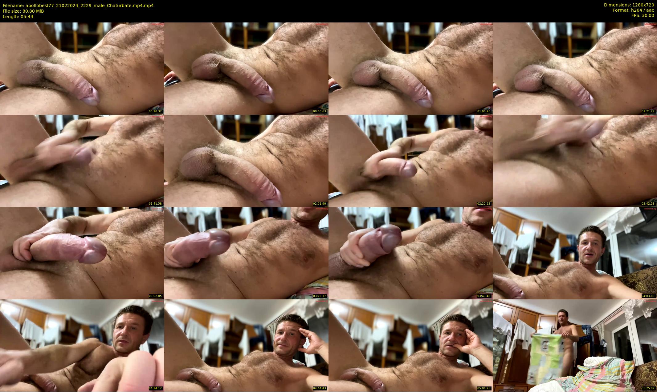 apollobest77 — 6 minute Chaturbate male cam show recording, 720p, Feb 21, 2024