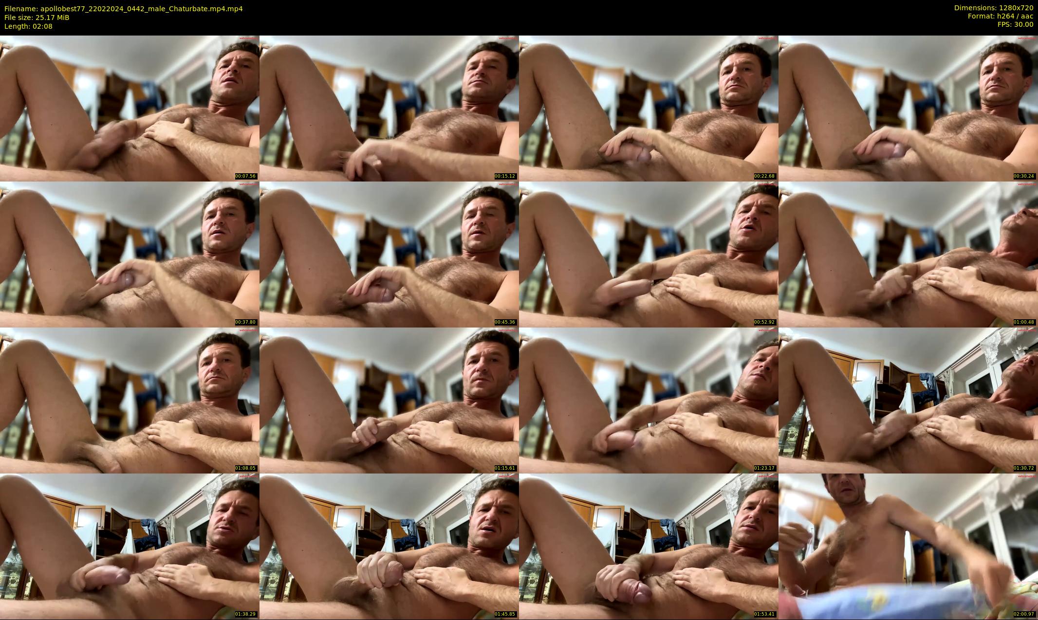 apollobest77 — 3 minute Chaturbate male cam show recording, 720p, Feb 22, 2024