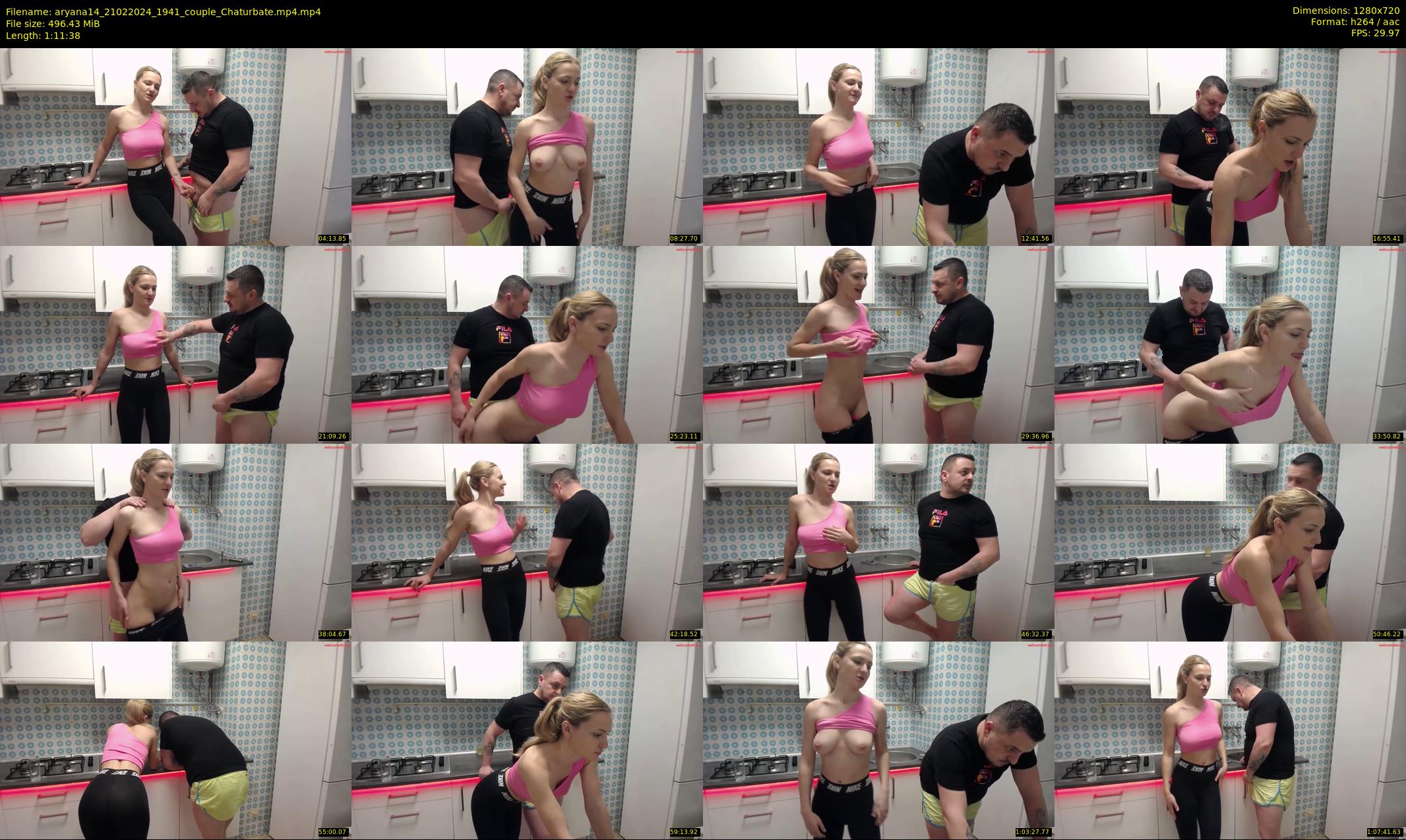aryana14 — 72 minute Chaturbate couple cam show recording, 720p, Feb 21, 2024