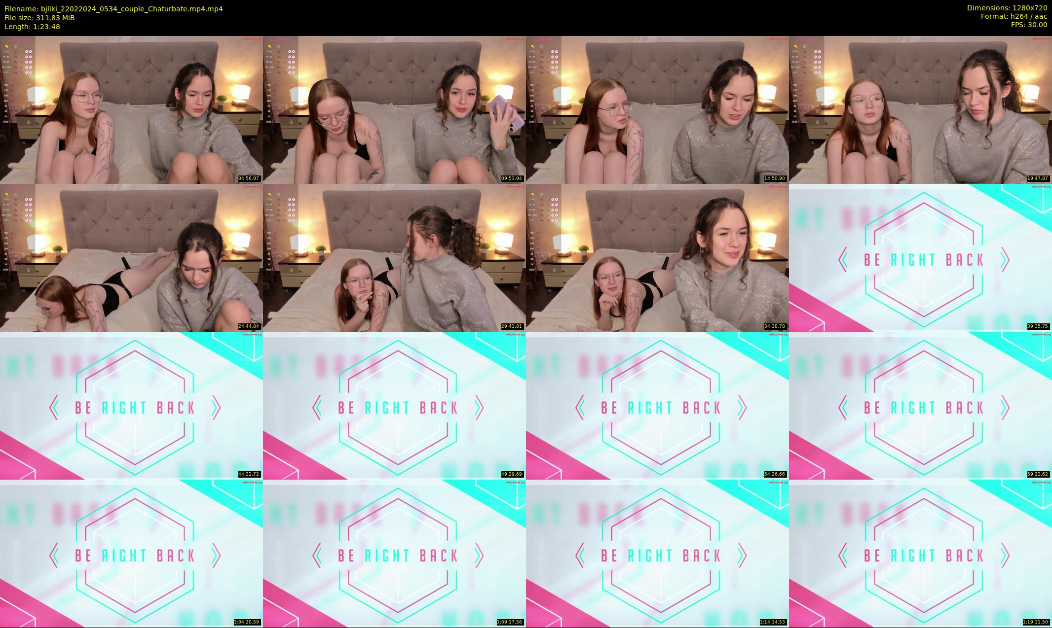 bjliki — 84 minute Chaturbate couple cam show recording, 720p, Feb 22, 2024
