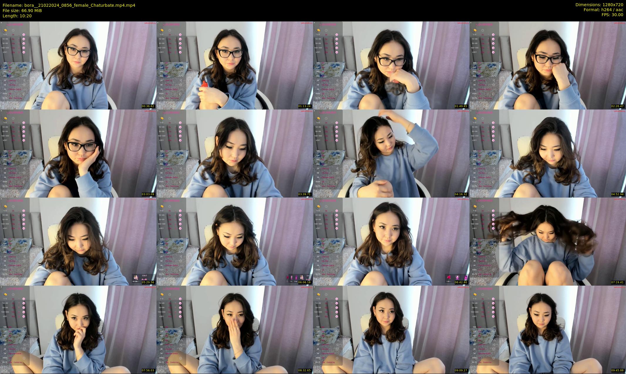 bora_ — 11 minute Chaturbate female cam show recording, 720p, Feb 21, 2024