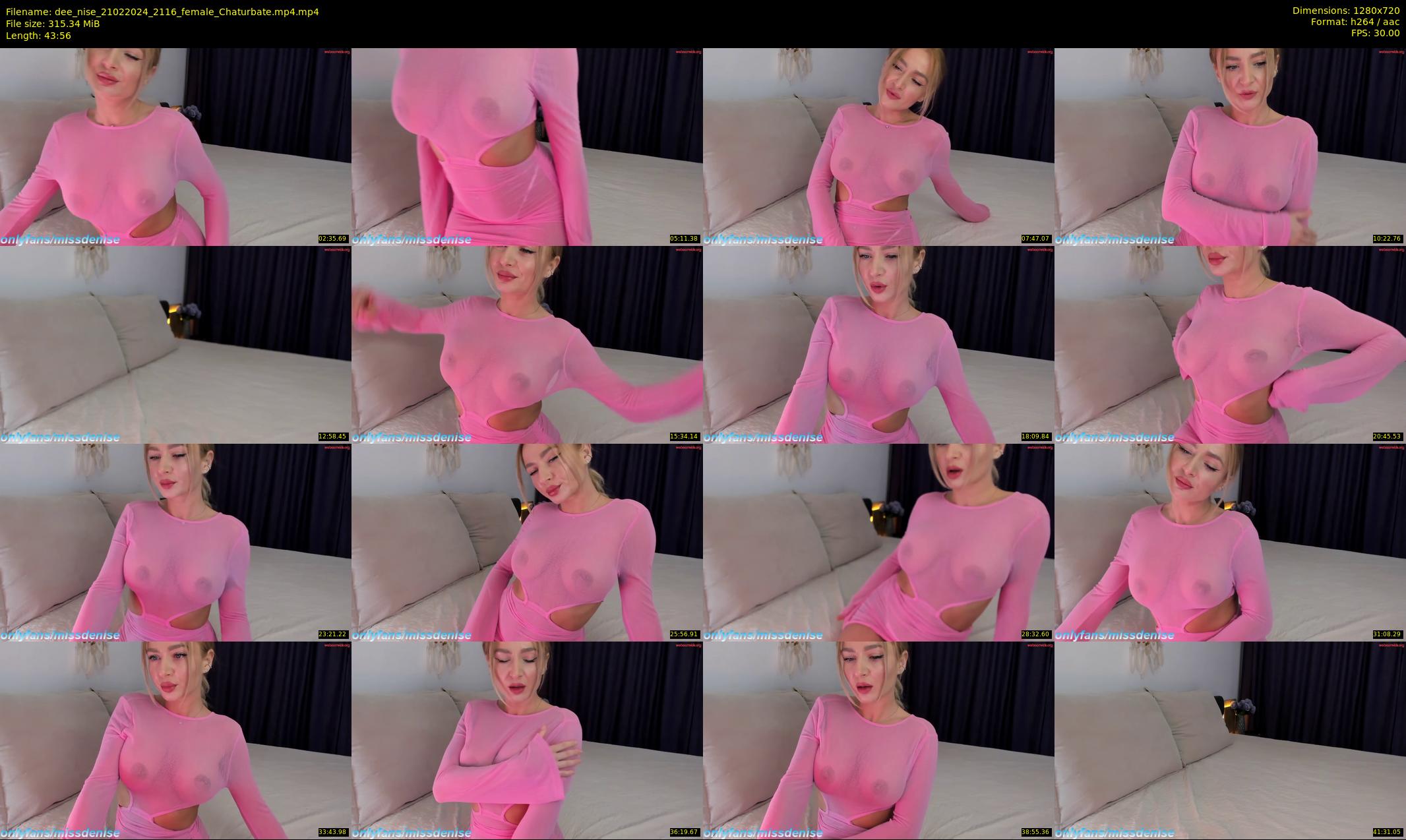 dee_nise — 44 minute Chaturbate female cam show recording, 720p, Feb 21, 2024
