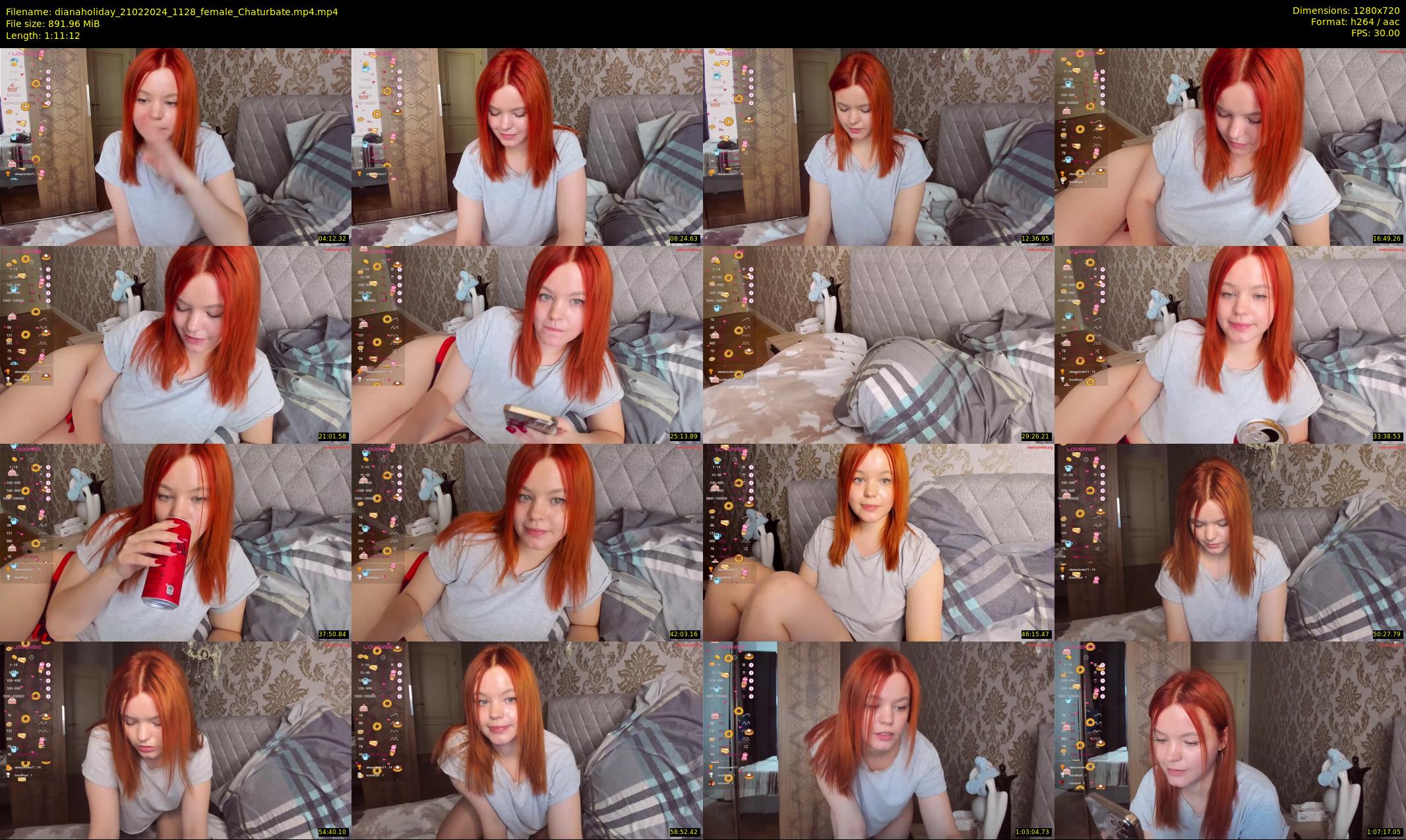 dianaholiday — 72 minute Chaturbate female cam show recording, 720p, Feb 21, 2024