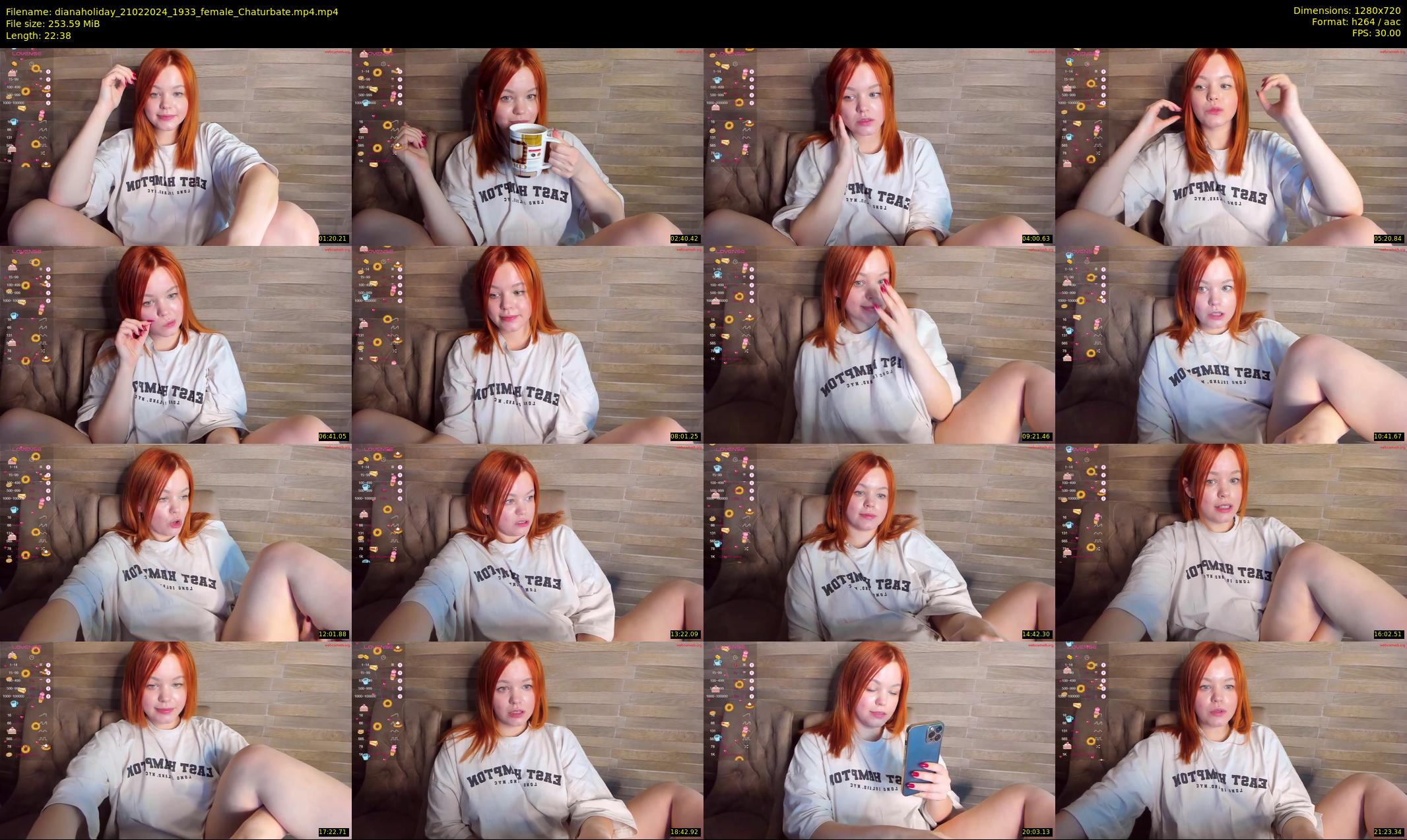 dianaholiday — 23 minute Chaturbate female cam show recording, 720p, Feb 21, 2024
