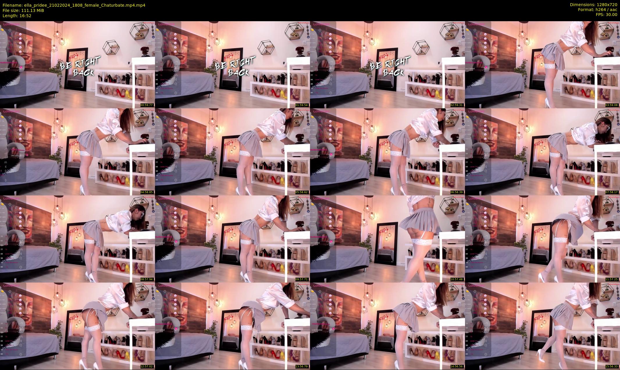 ella_pridee — 17 minute Chaturbate female cam show recording, 720p, Feb 21, 2024