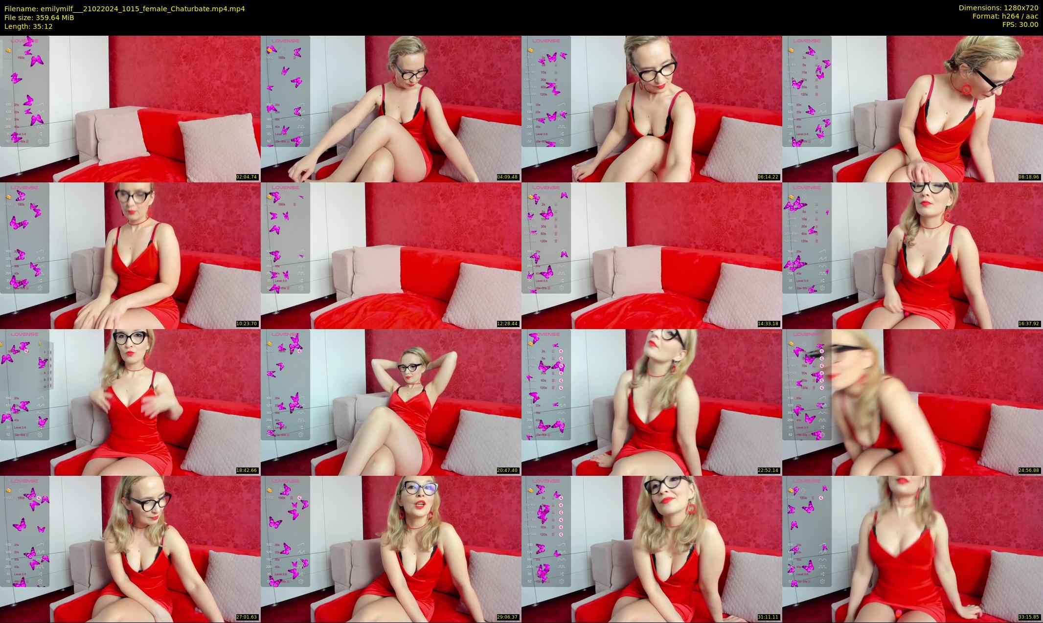 emilymilf__ — 36 minute Chaturbate female cam show recording, 720p, Feb 21, 2024