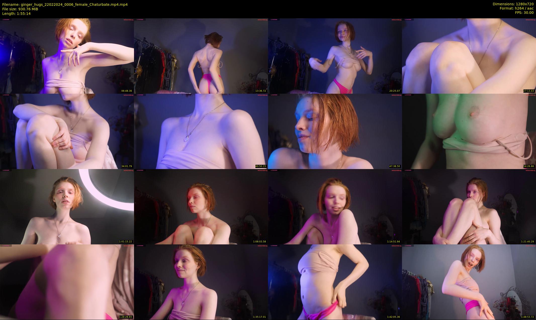 ginger_hugs — 116 minute Chaturbate female cam show recording, 720p, Feb 22, 2024