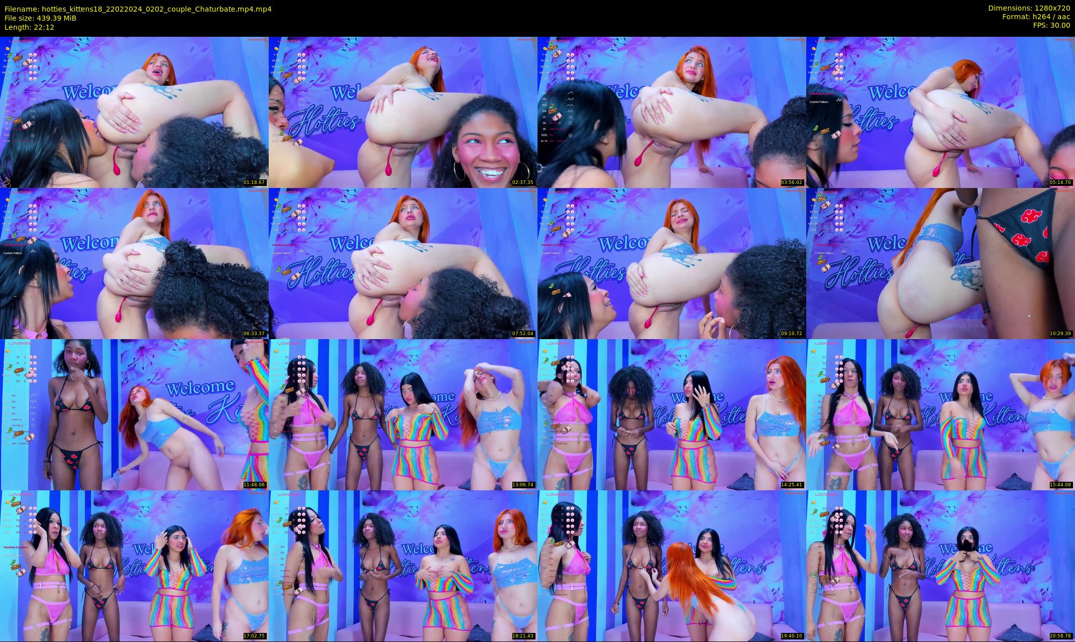 hotties_kittens18 — 23 minute Chaturbate couple cam show recording, 720p, Feb 22, 2024