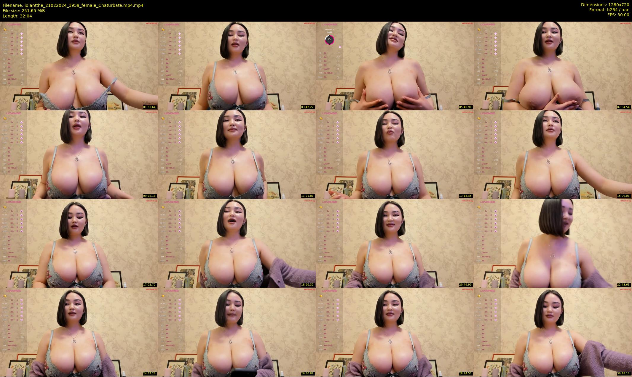 iolantthe — 33 minute Chaturbate female cam show recording, 720p, Feb 21, 2024