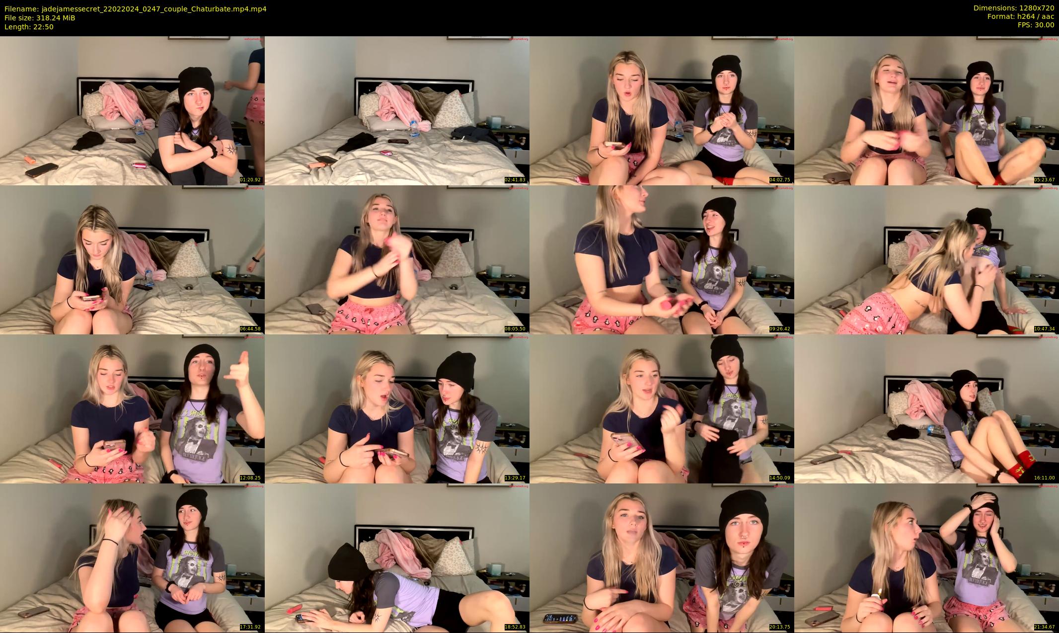 jadejamessecret — 23 minute Chaturbate couple cam show recording, 720p, Feb 22, 2024