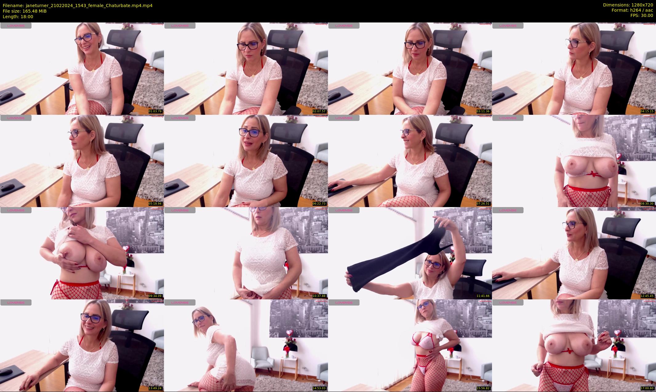janeturner — 18 minute Chaturbate female cam show recording, 720p, Feb 21, 2024