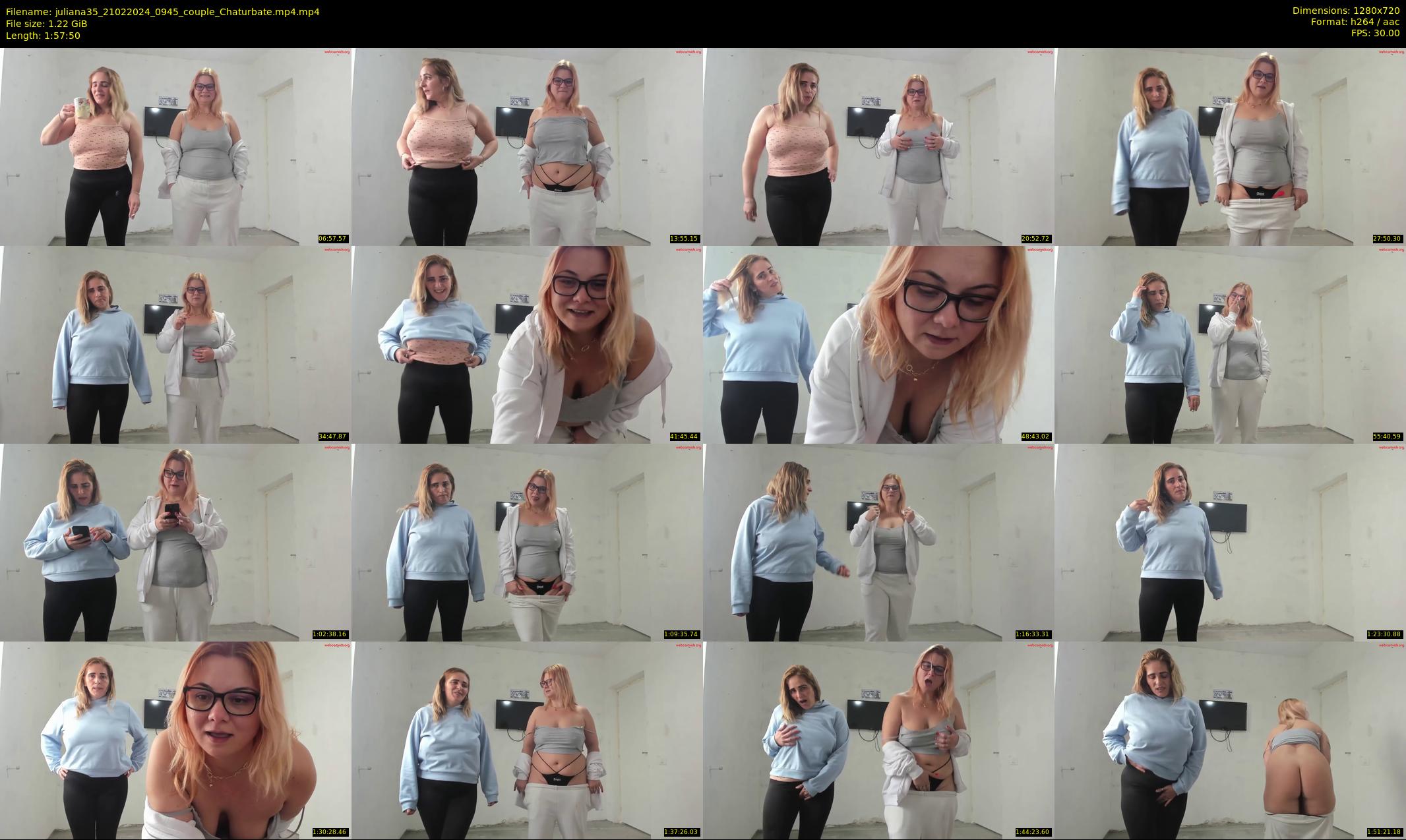 juliana35 — 118 minute Chaturbate couple cam show recording, 720p, Feb 21, 2024