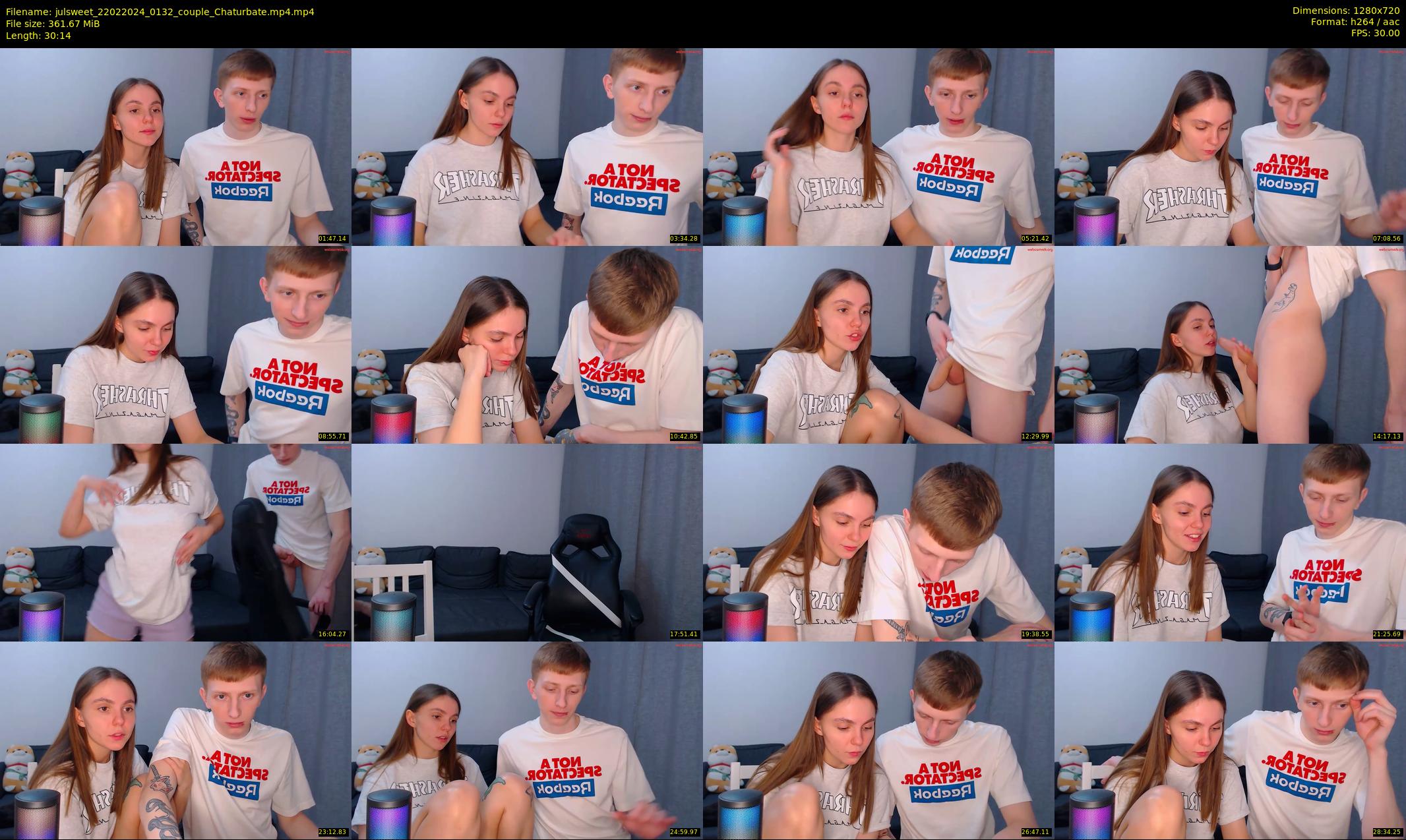 julsweet — 31 minute Chaturbate male cam show recording, 720p, Feb 22, 2024