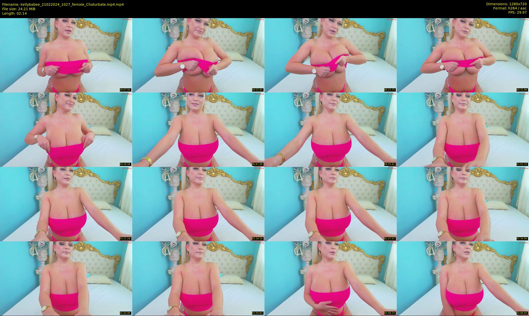 kellybabee — 3 minute Chaturbate female cam show recording, 720p, Feb 21, 2024