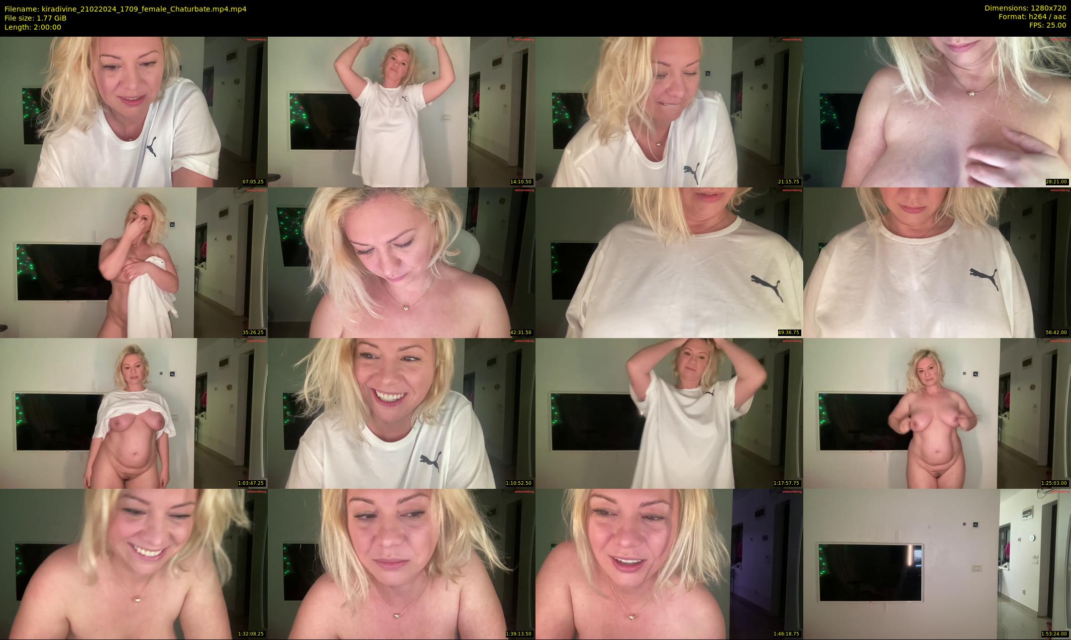 kiradivine — 120 minute Chaturbate female cam show recording, 720p, Feb 21, 2024