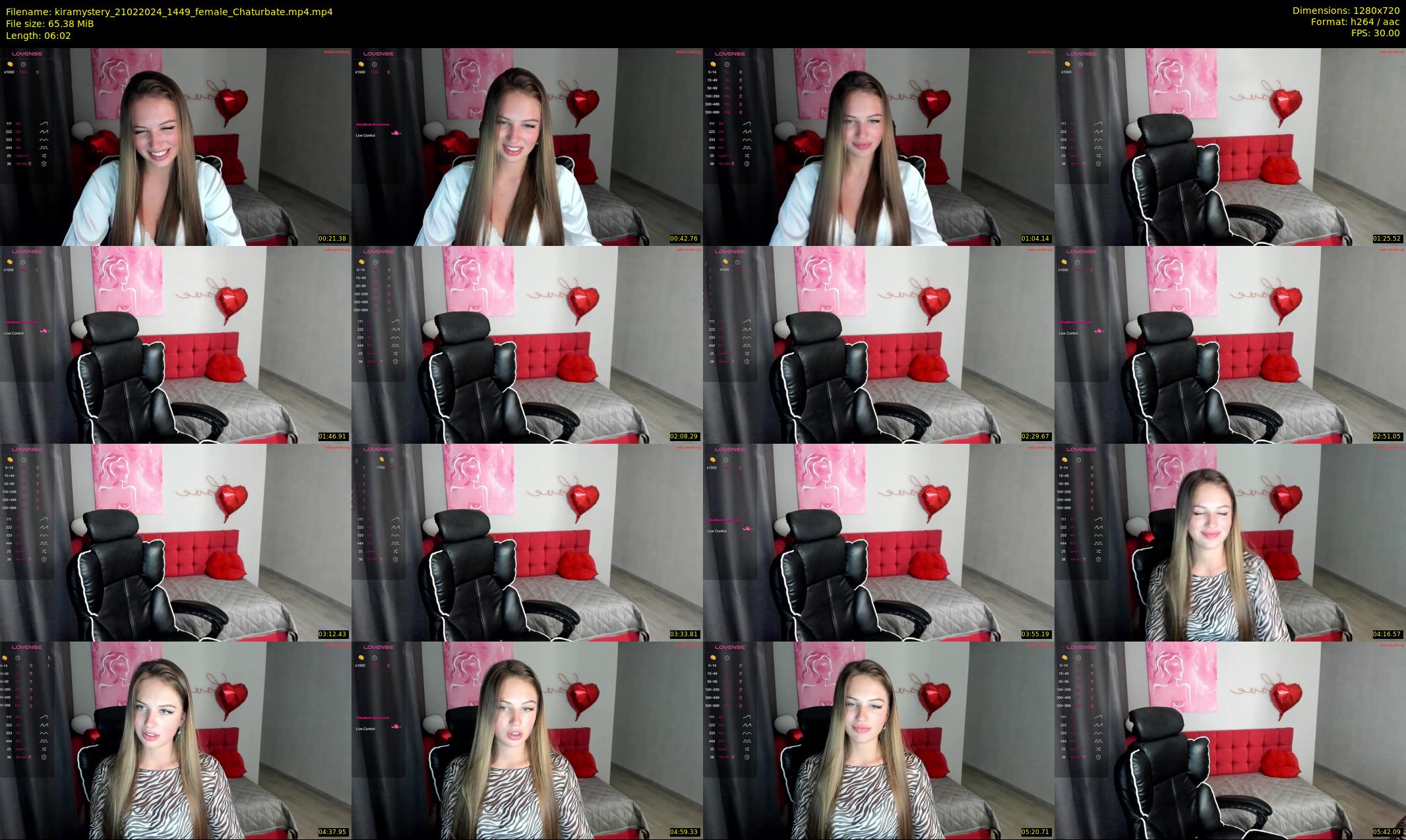 kiramystery — 7 minute Chaturbate female cam show recording, 720p, Feb 21, 2024