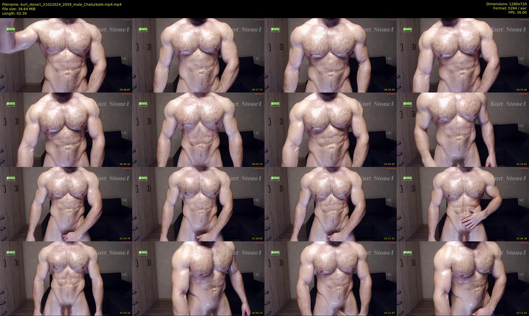 kurt_stone1 — 3 minute Chaturbate male cam show recording, 720p, Feb 21, 2024