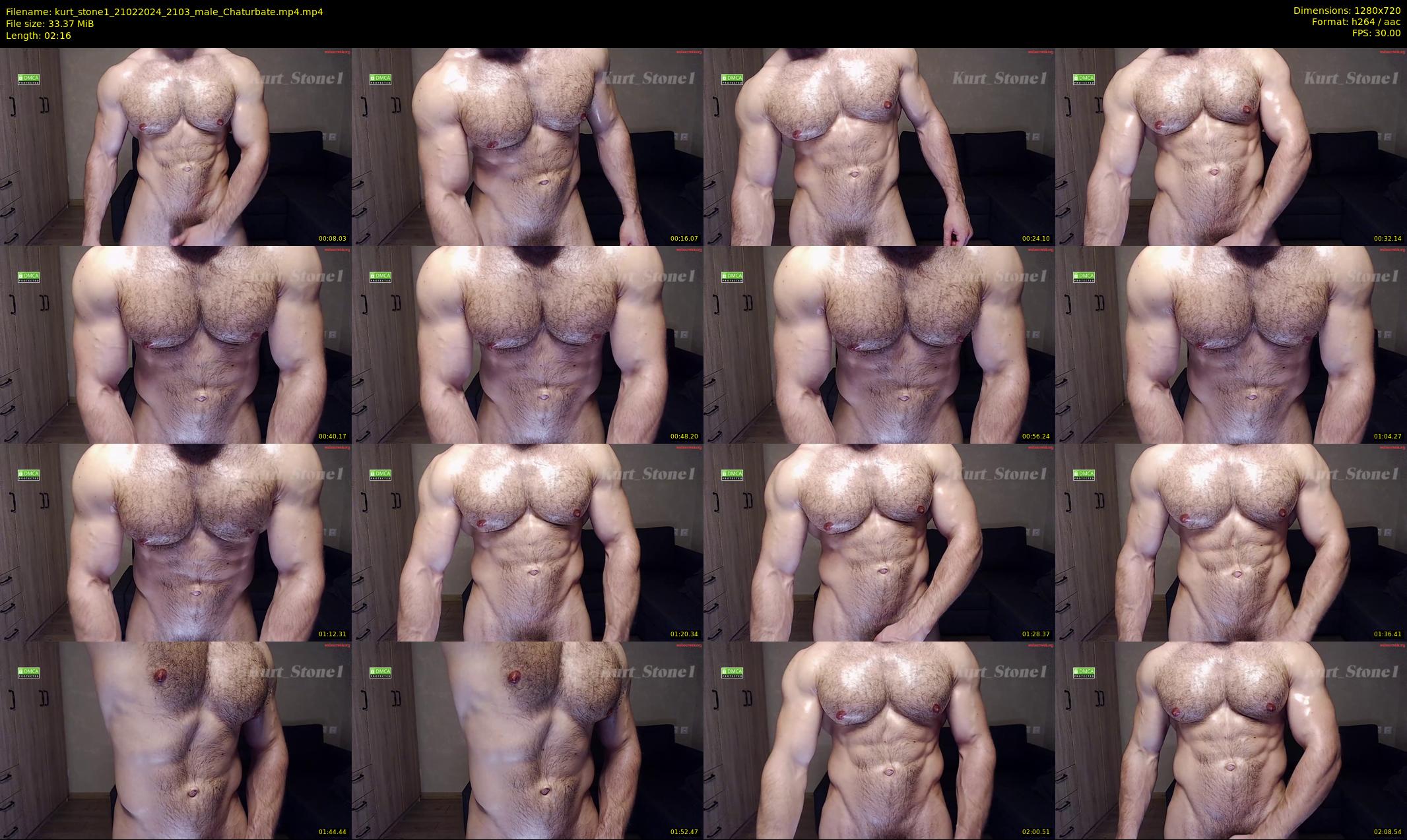 kurt_stone1 — 3 minute Chaturbate male cam show recording, 720p, Feb 21, 2024