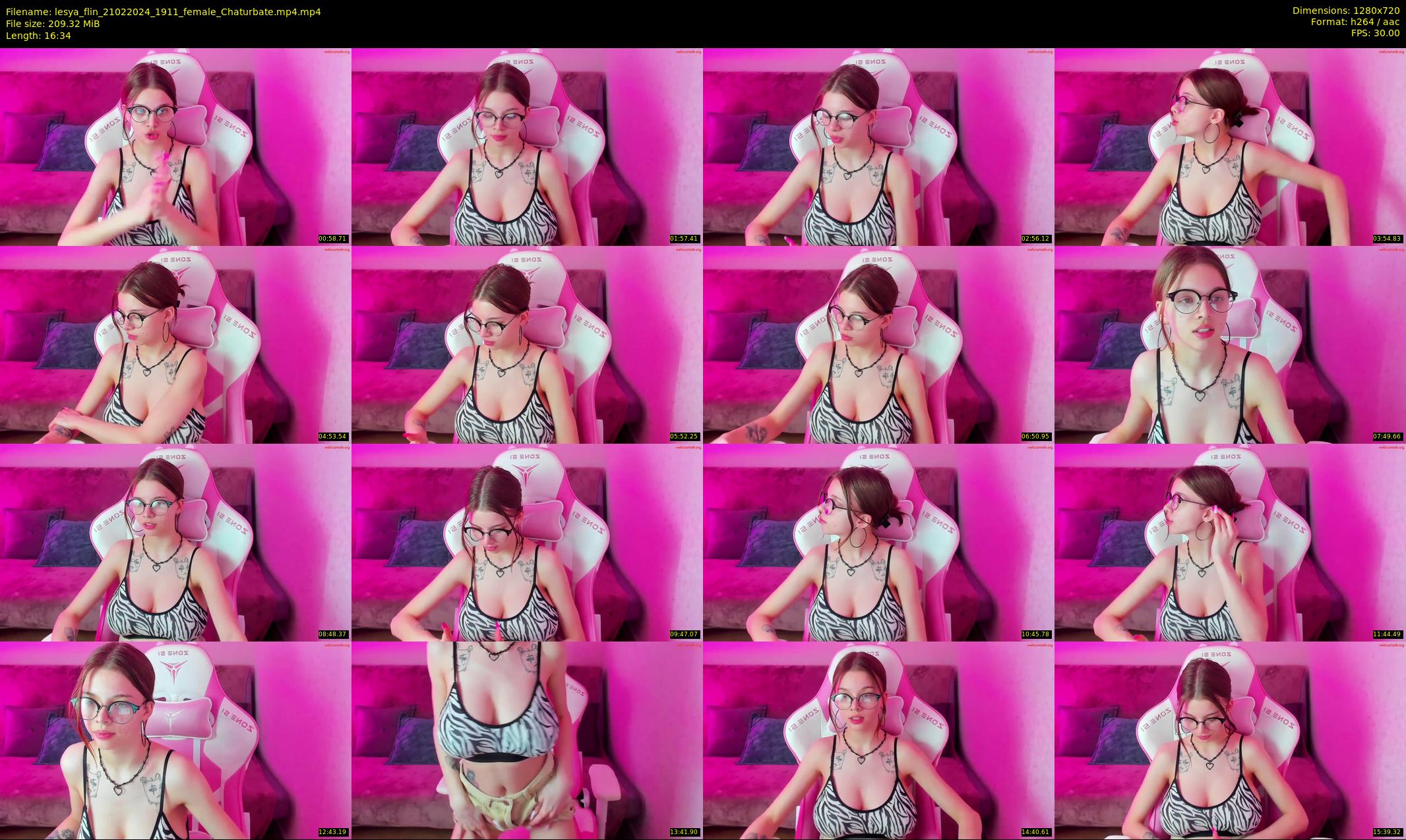 lesya_flin — 17 minute Chaturbate female cam show recording, 720p, Feb 21, 2024