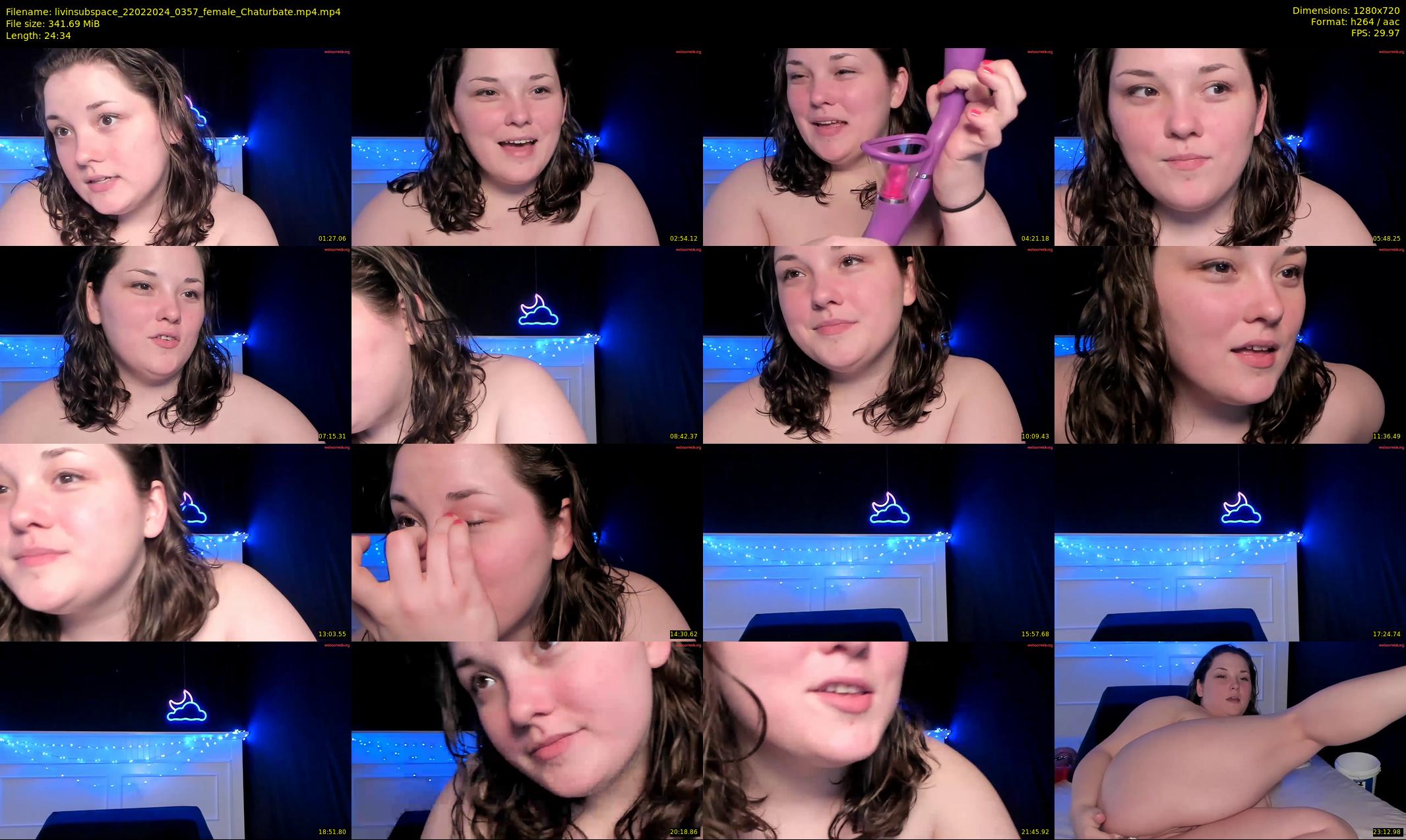 livinsubspace — 25 minute Chaturbate female cam show recording, 720p, Feb 22, 2024