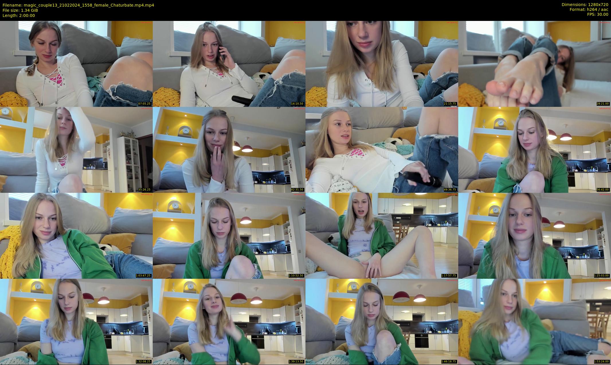magic_couple13 — 120 minute Chaturbate couple cam show recording, 720p, Feb 21, 2024