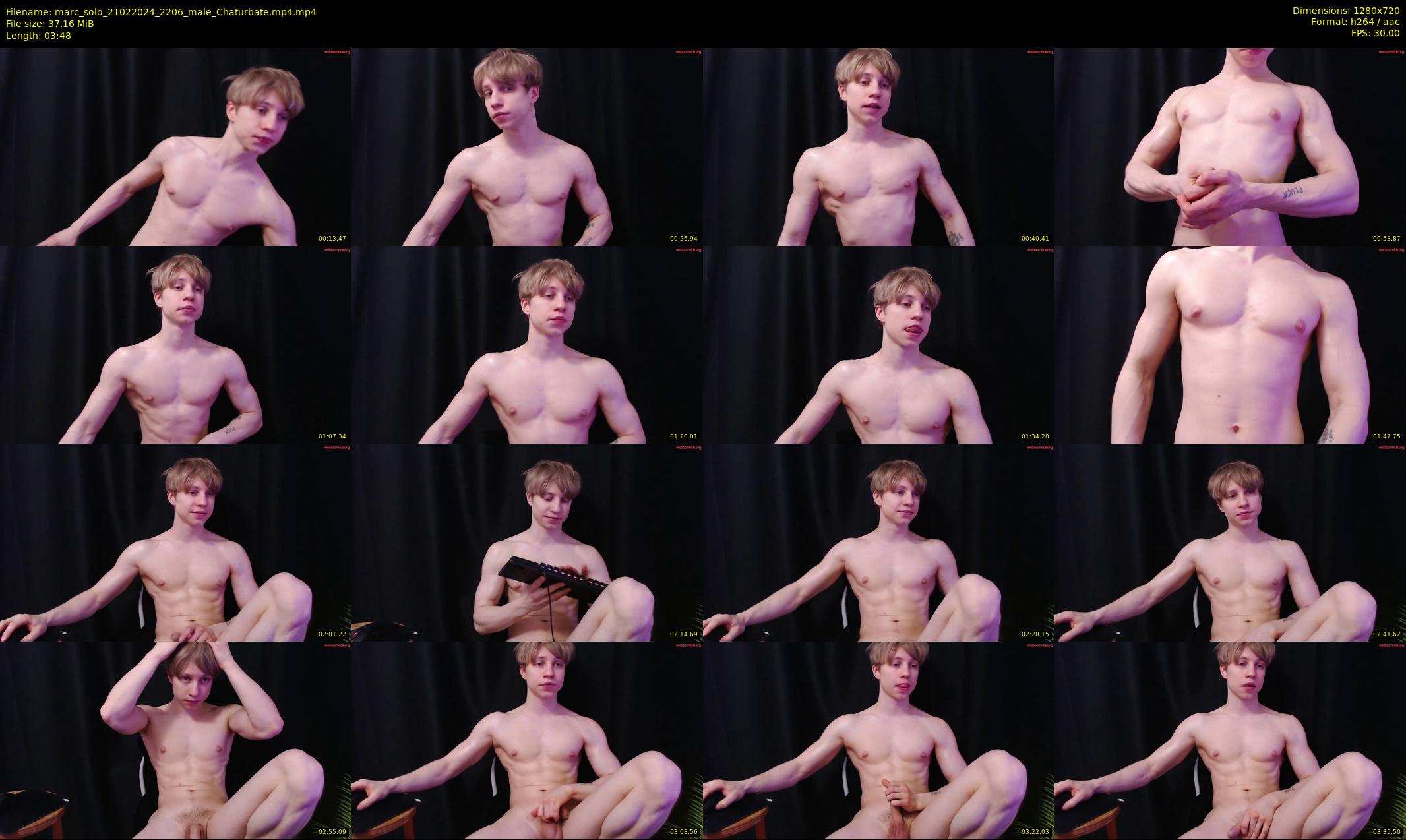 marc_solo — 4 minute Chaturbate male cam show recording, 720p, Feb 21, 2024