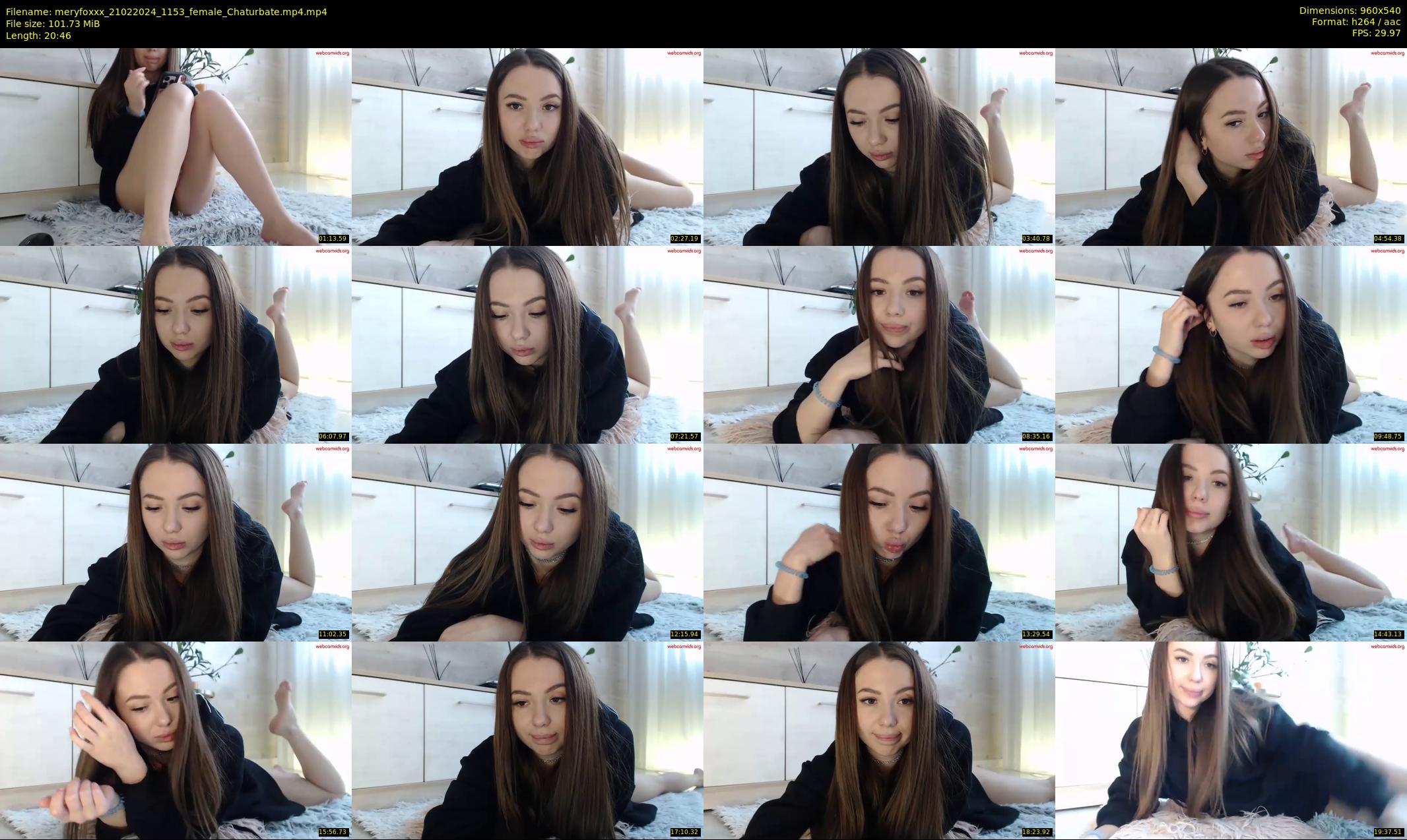 meryfoxxx — 21 minute Chaturbate female cam show recording, 480p, Feb 21, 2024