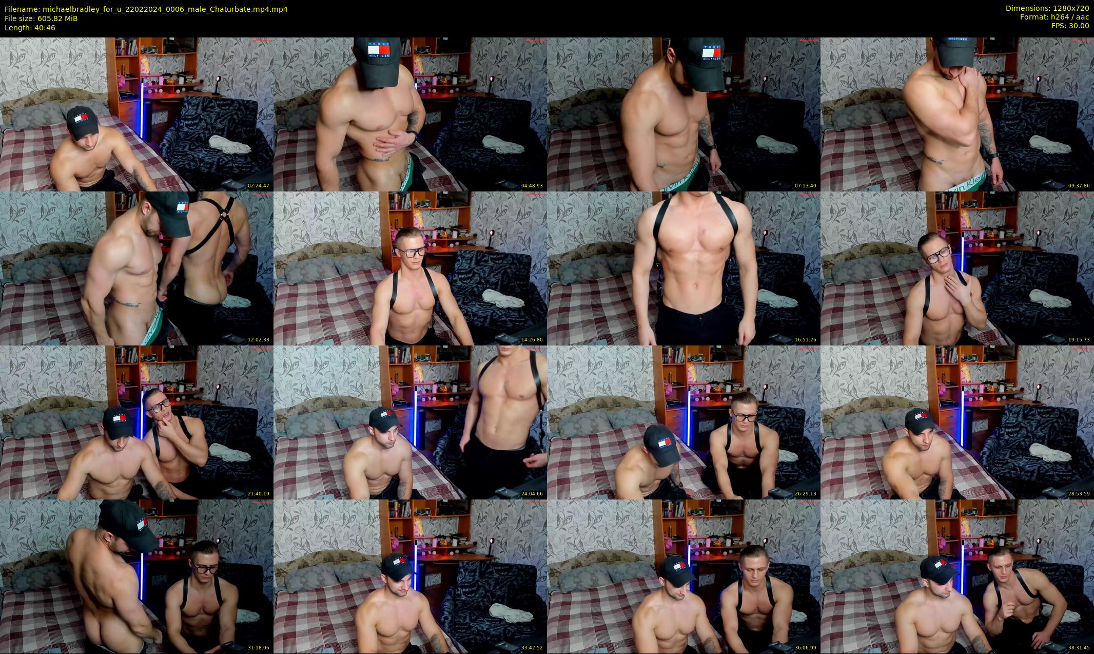 michaelbradley_for_u — 41 minute Chaturbate male cam show recording, 720p, Feb 22, 2024