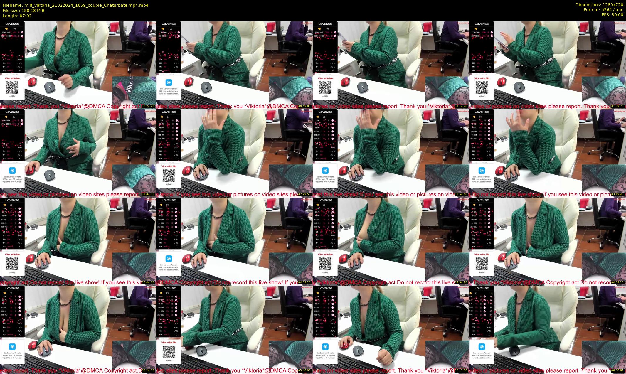 milf_viktoria — 8 minute Chaturbate female cam show recording, 720p, Feb 21, 2024