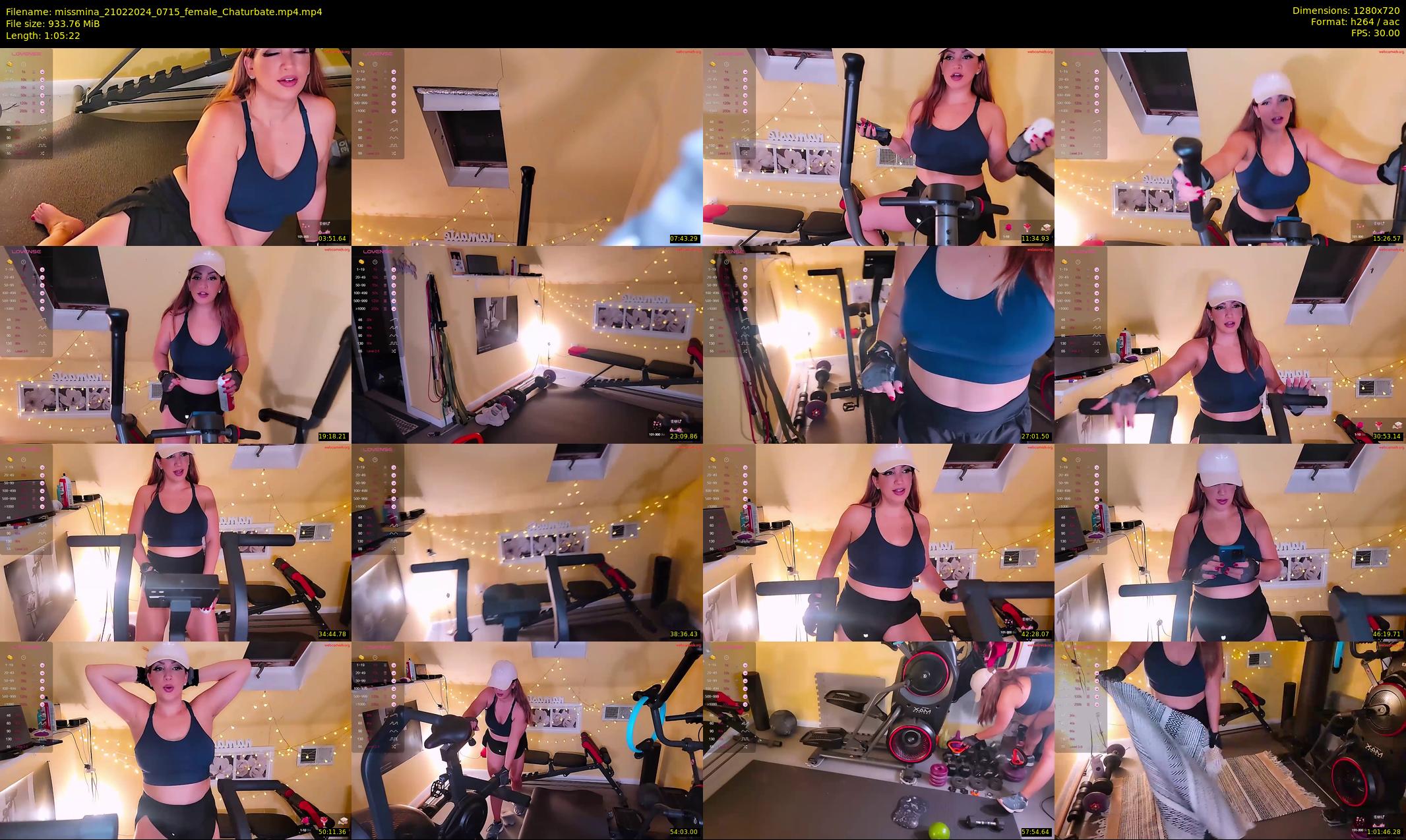 missmina — 66 minute Chaturbate female cam show recording, 720p, Feb 21, 2024