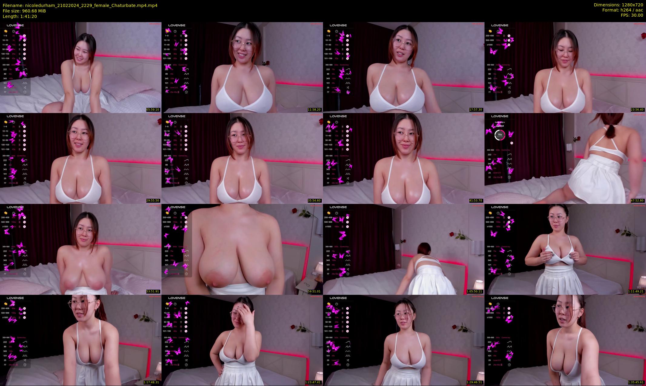nicoledurham — 102 minute Chaturbate female cam show recording, 720p, Feb 21, 2024