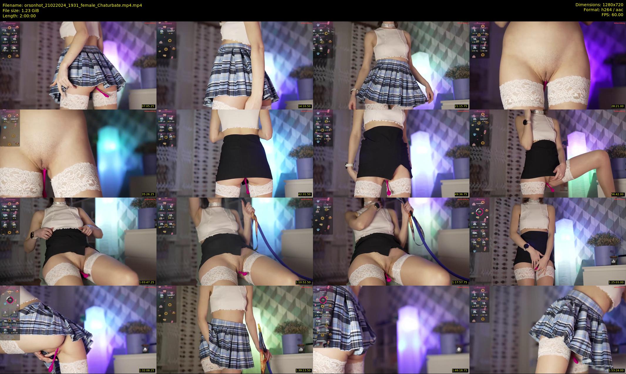 orsonhot — 120 minute Chaturbate female cam show recording, 720p, Feb 21, 2024