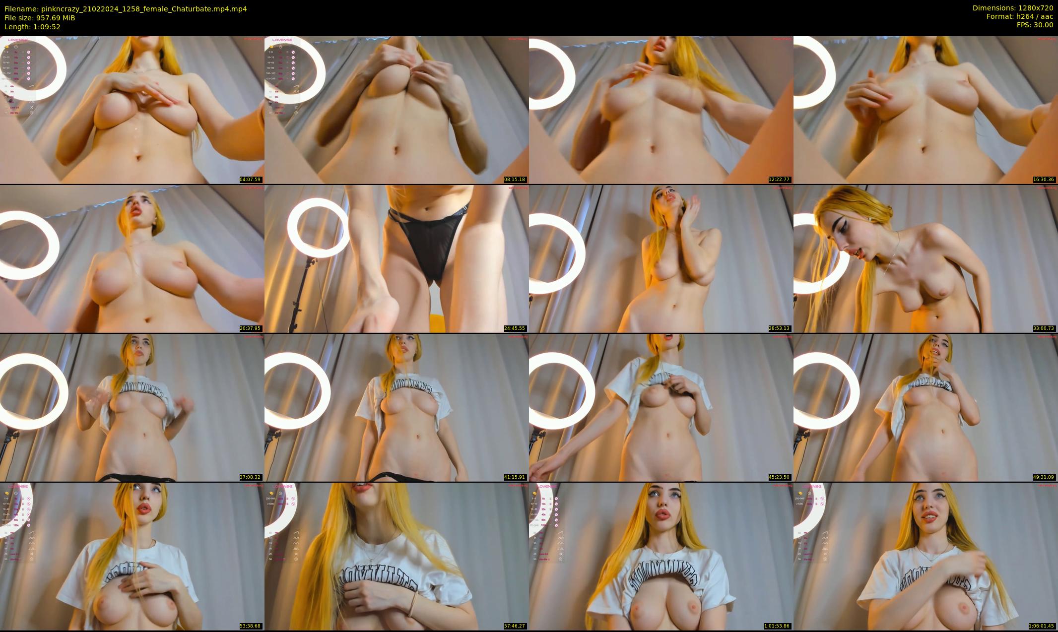 pinkncrazy — 70 minute Chaturbate female cam show recording, 720p, Feb 21, 2024