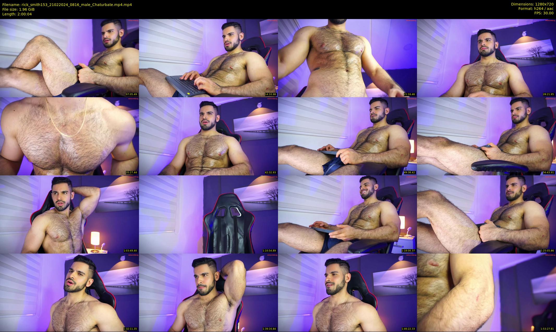 rick_smith153 — 121 minute Chaturbate male cam show recording, 720p, Feb 21, 2024