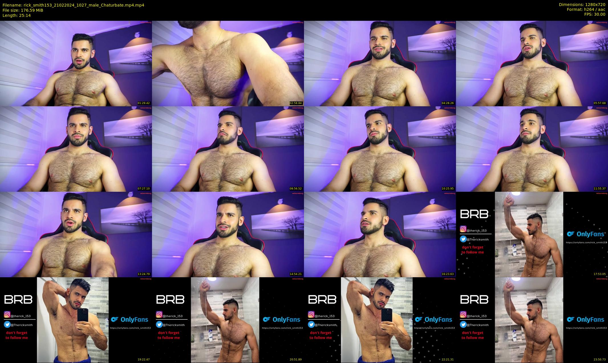 rick_smith153 — 26 minute Chaturbate male cam show recording, 720p, Feb 21, 2024
