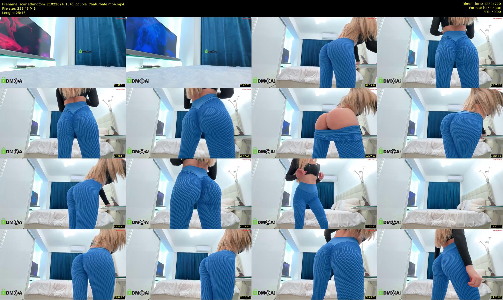 scarlettandtom — 26 minute Chaturbate couple cam show recording, 720p, Feb 21, 2024