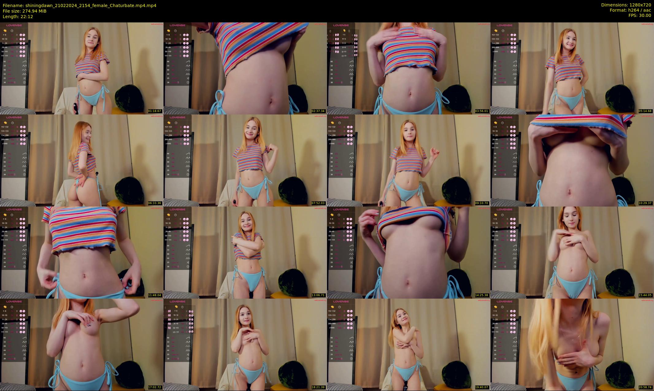 shiningdawn — 23 minute Chaturbate female cam show recording, 720p, Feb 21, 2024