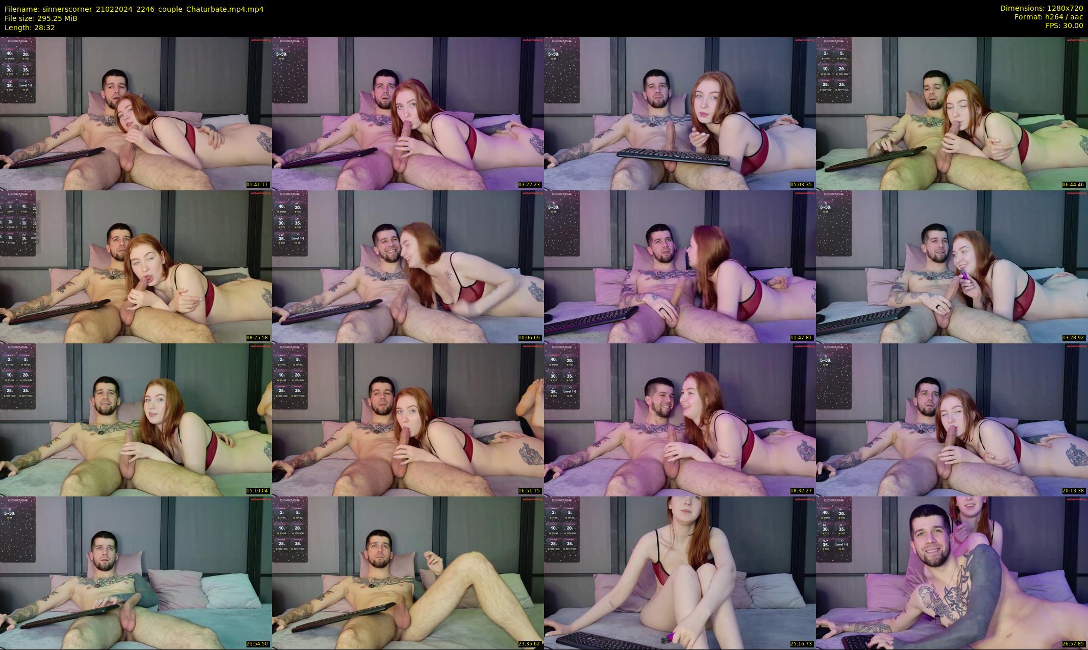 sinnerscorner — 29 minute Chaturbate couple cam show recording, 720p, Feb 21, 2024