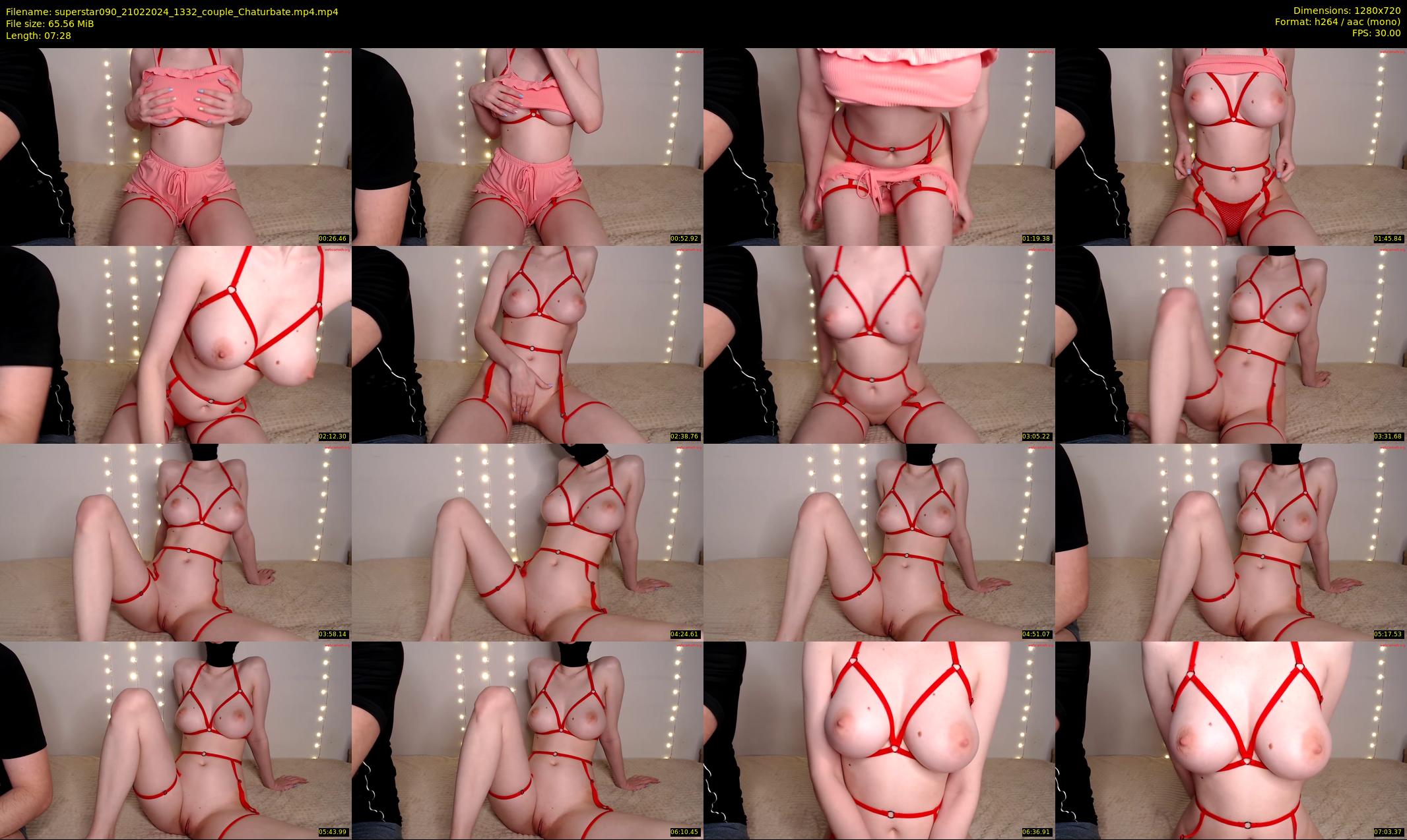 superstar090 — 8 minute Chaturbate couple cam show recording, 720p, Feb 21, 2024