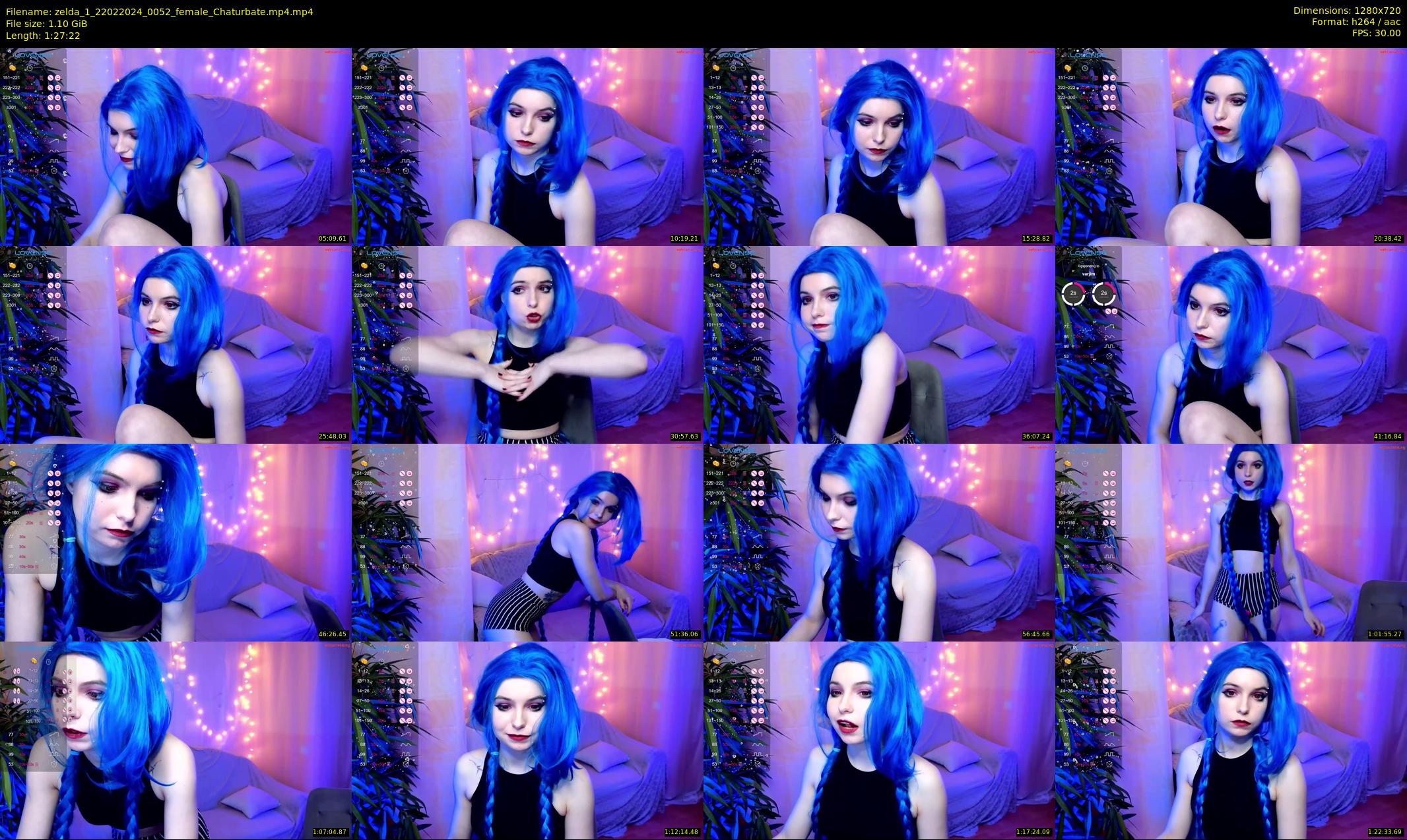 zelda_1 — 88 minute Chaturbate female cam show recording, 720p, Feb 22, 2024