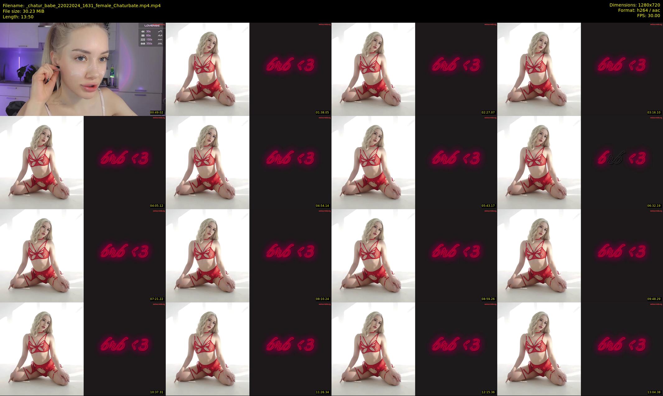 _chatur_babe — 14 minute Chaturbate female cam show recording, 720p, Feb 22, 2024