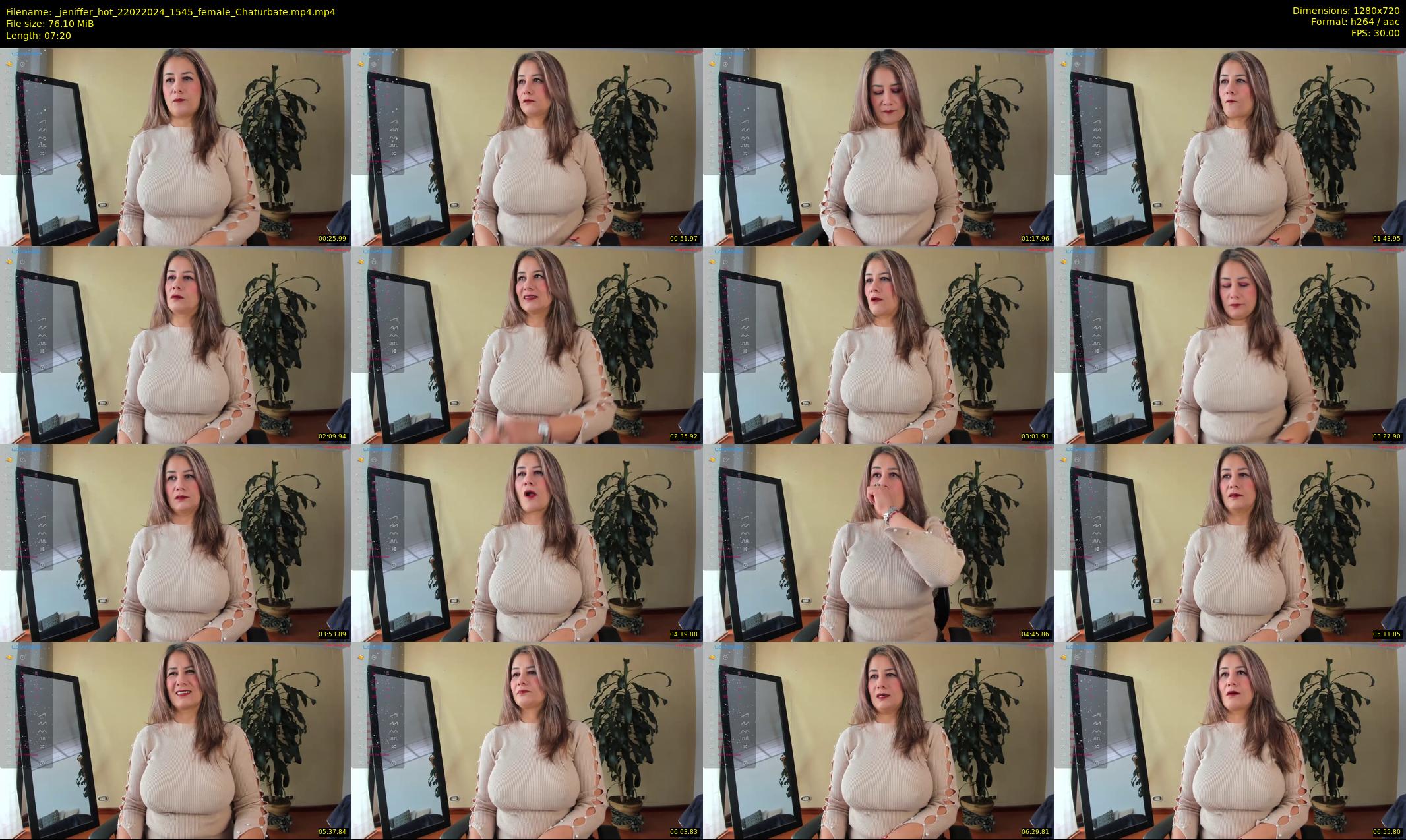 _jeniffer_hot — 8 minute Chaturbate female cam show recording, 720p, Feb 22, 2024