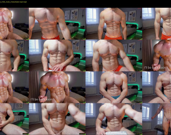 adam_muscle_ — 120 minute Chaturbate male cam show recording, 720p, Feb 22, 2024